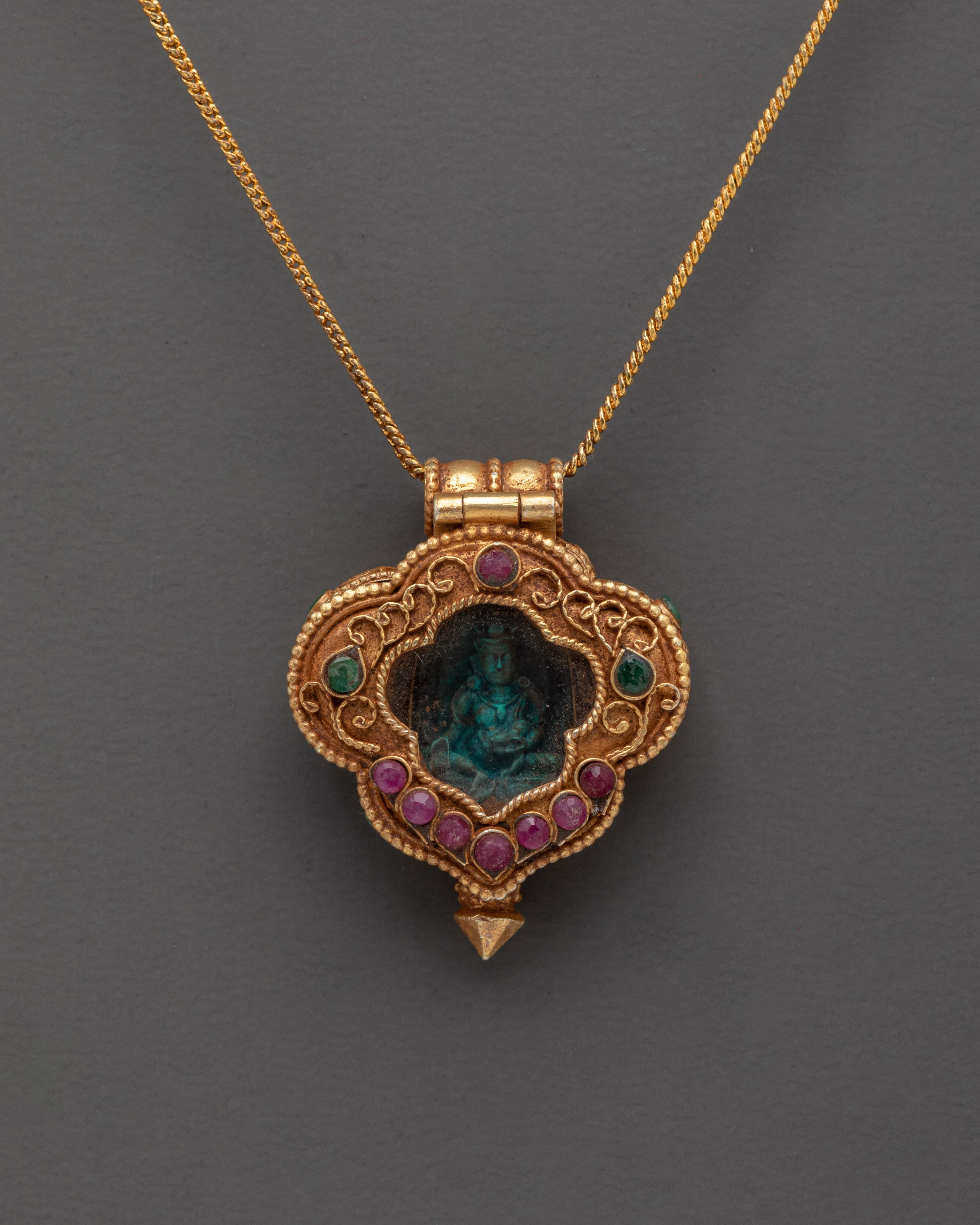 Spiritual Ghau Prayer Box Locket