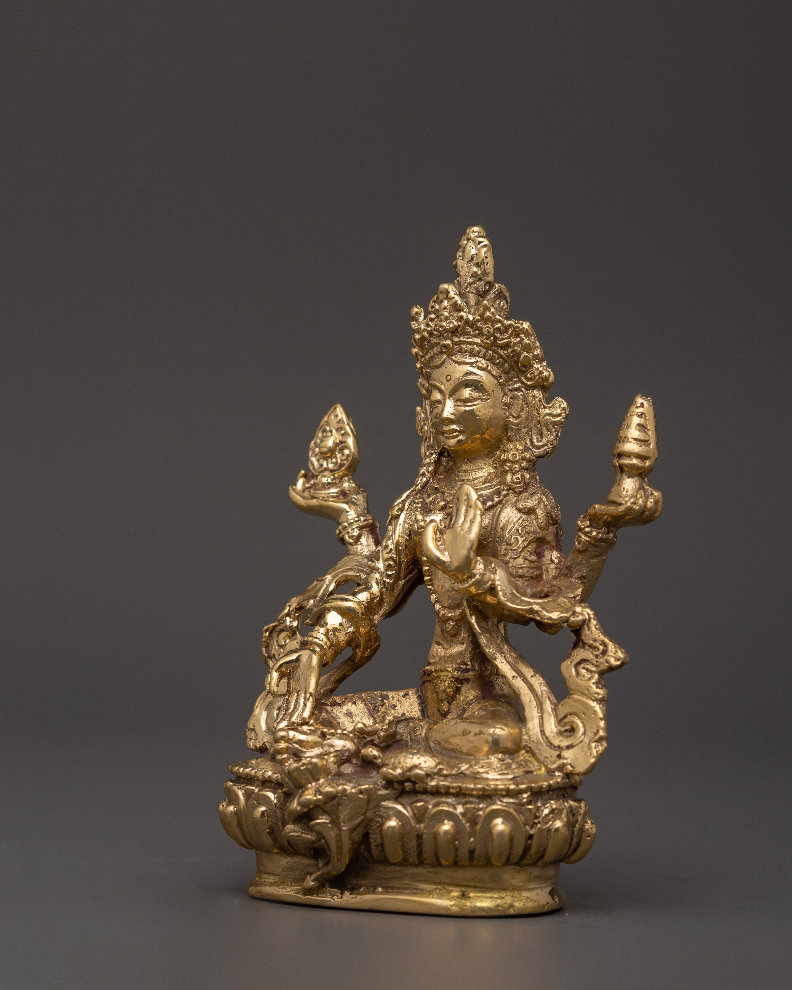 Handcrafted Laxmi Statue for Altar | The Goddess of Prosperity and Wealth