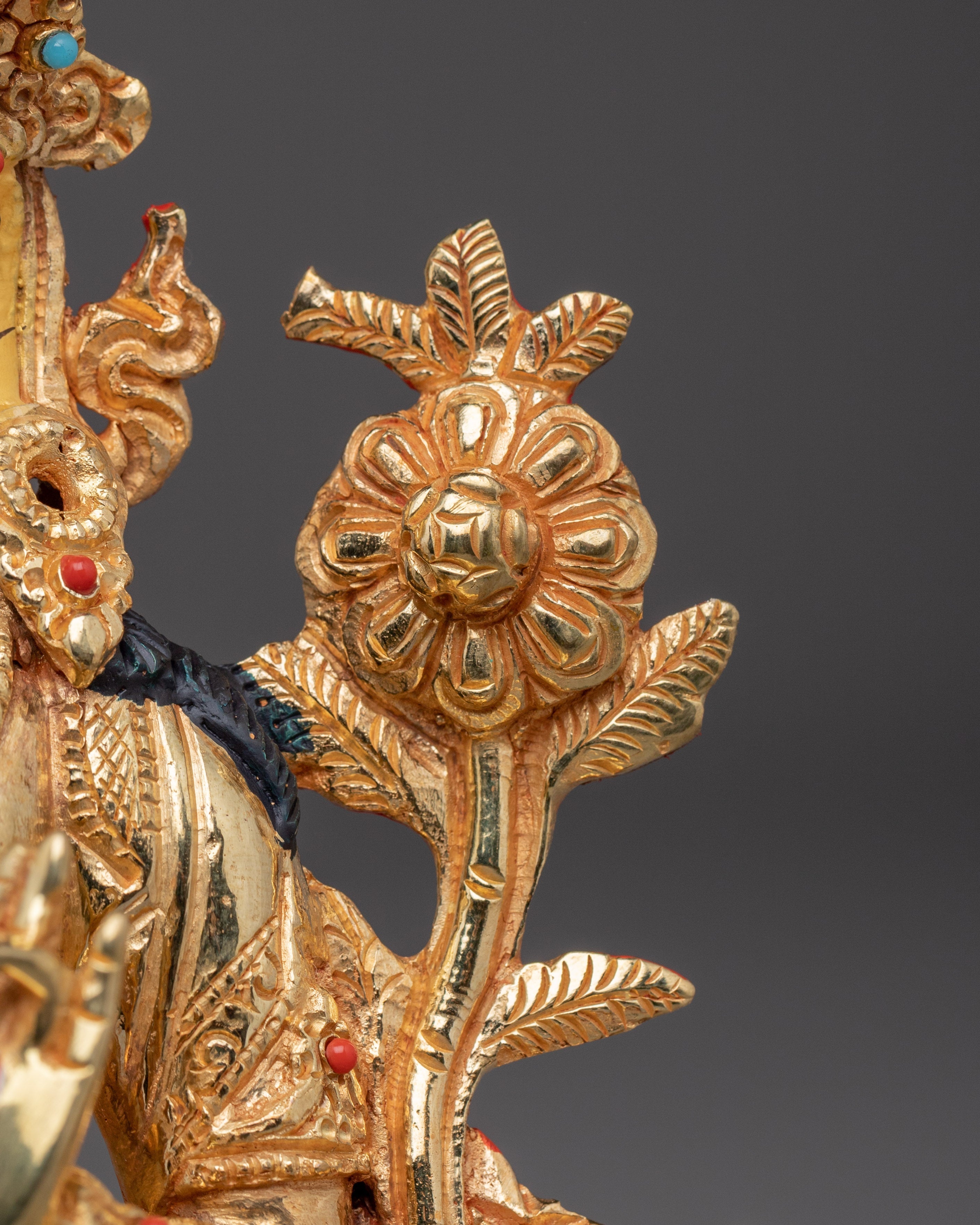 Handmade Tibetan White Tara Artwork | Goddess of Compassion