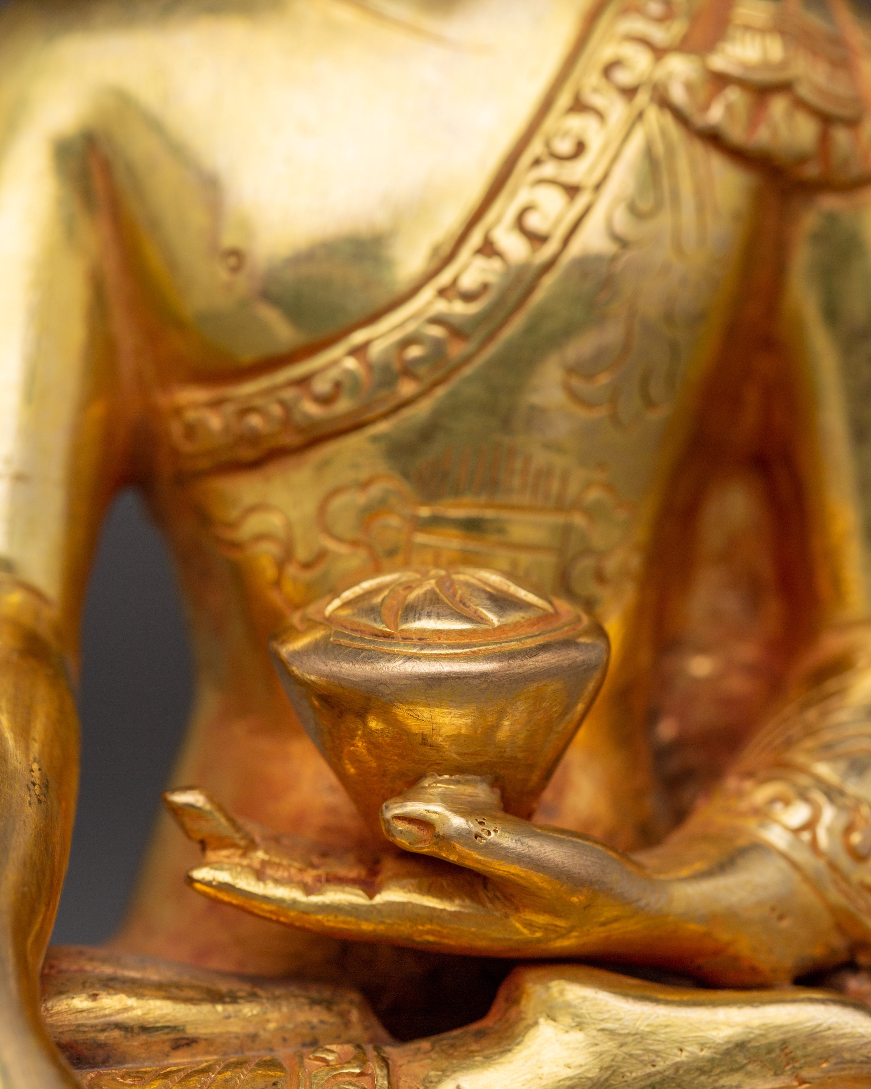 Shakyamuni Buddha Art in Copper | Sacred Buddha Sculpture for Meditation