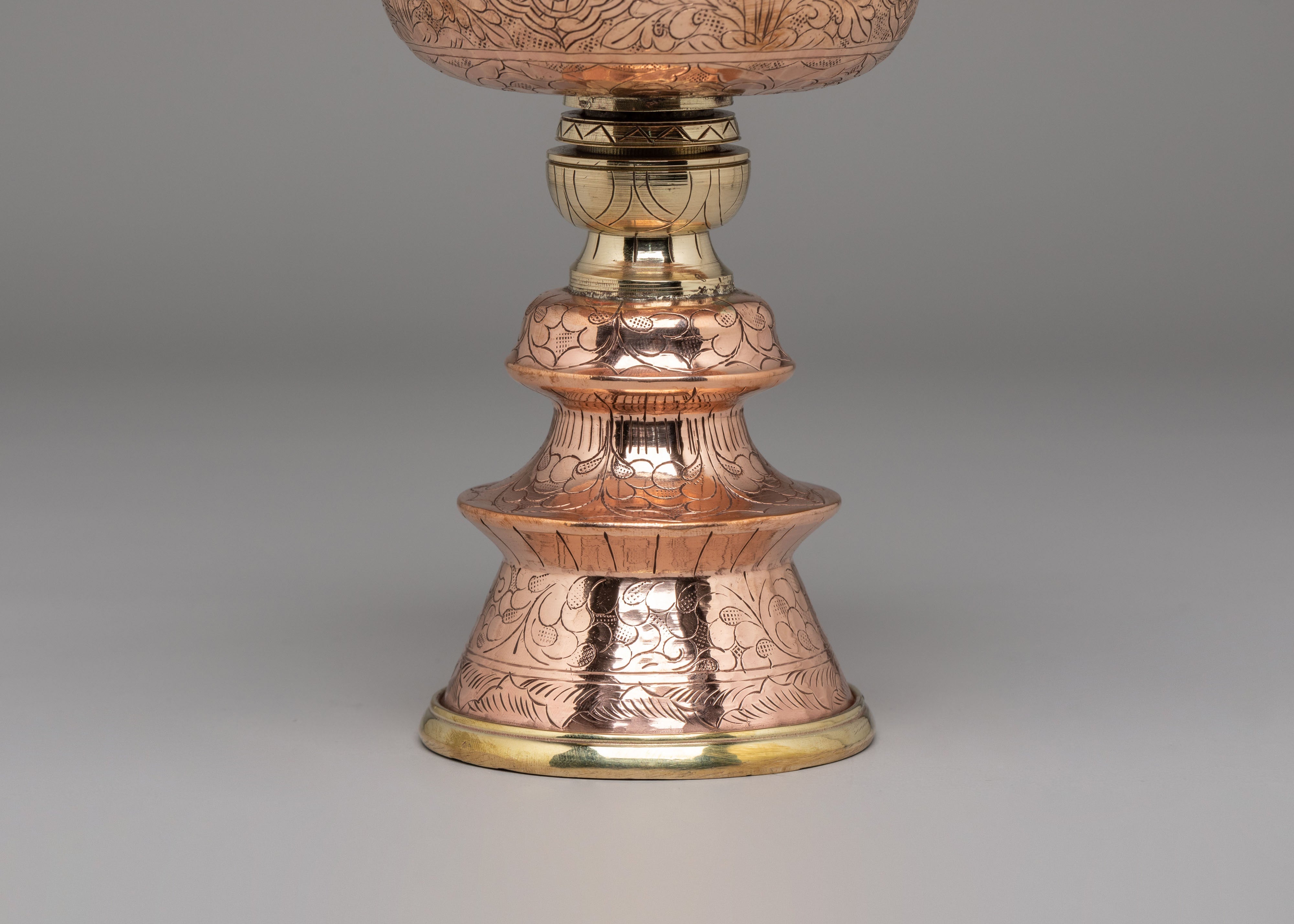 Buddhist Butter Lamp for Ritual | Offering Light to Deities