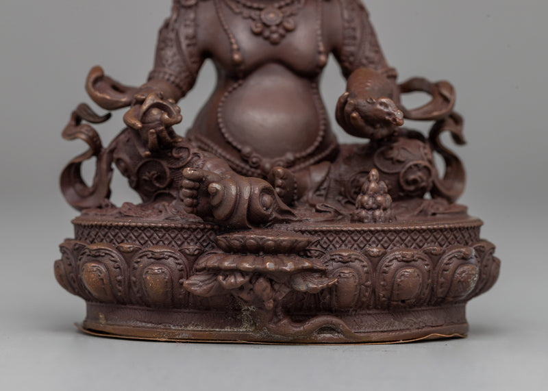 Prosperity Deity Dzambhala Statue | Symbol of Wealth, Protection & Good Fortune