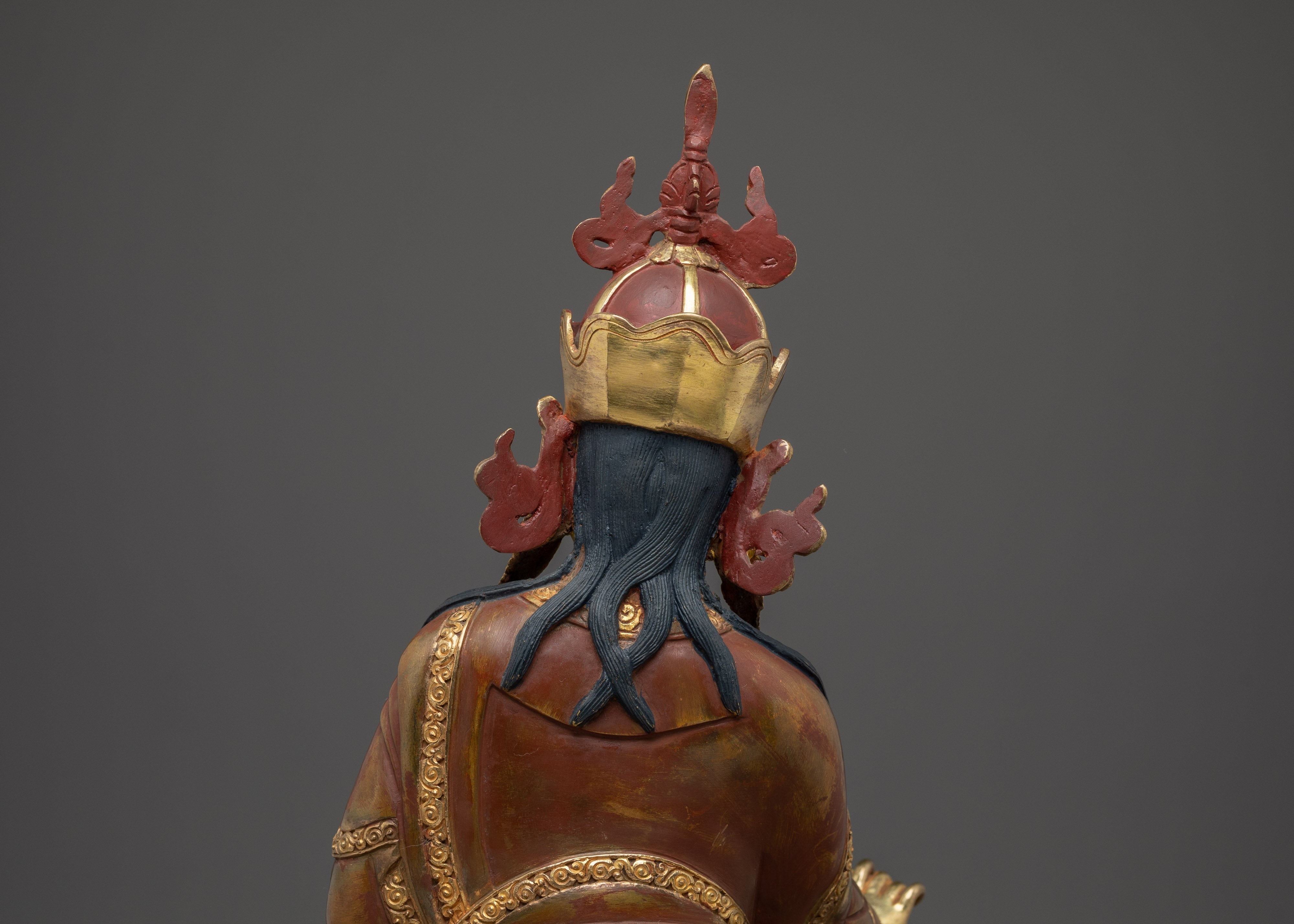 Handmade Statue of Guru Rinpoche | Buddhist Precious Guru