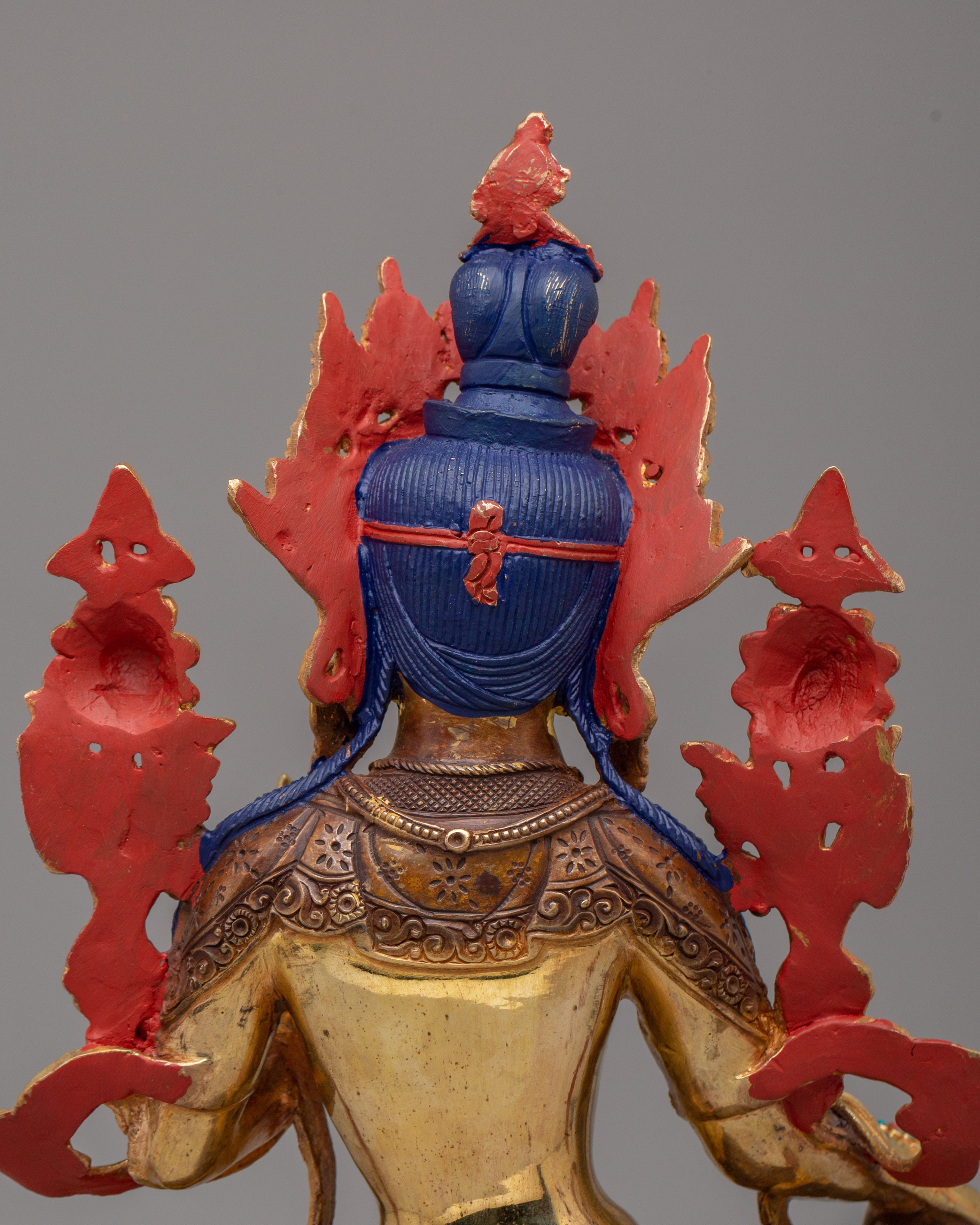 Himalayan Shyama Tara Statue | Green Tara Figurine