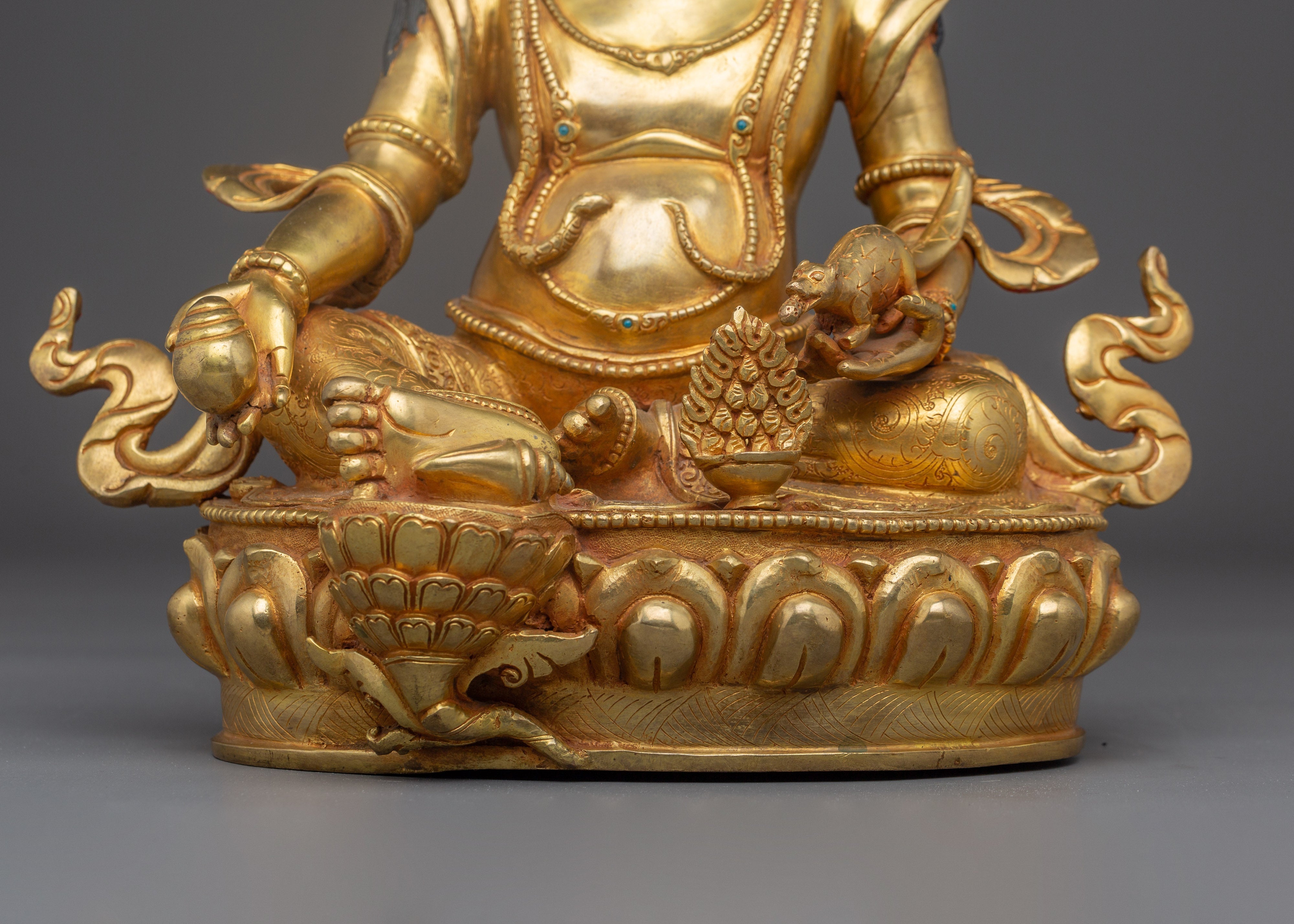 Wealth Protector Dzambala Statue for Meditation