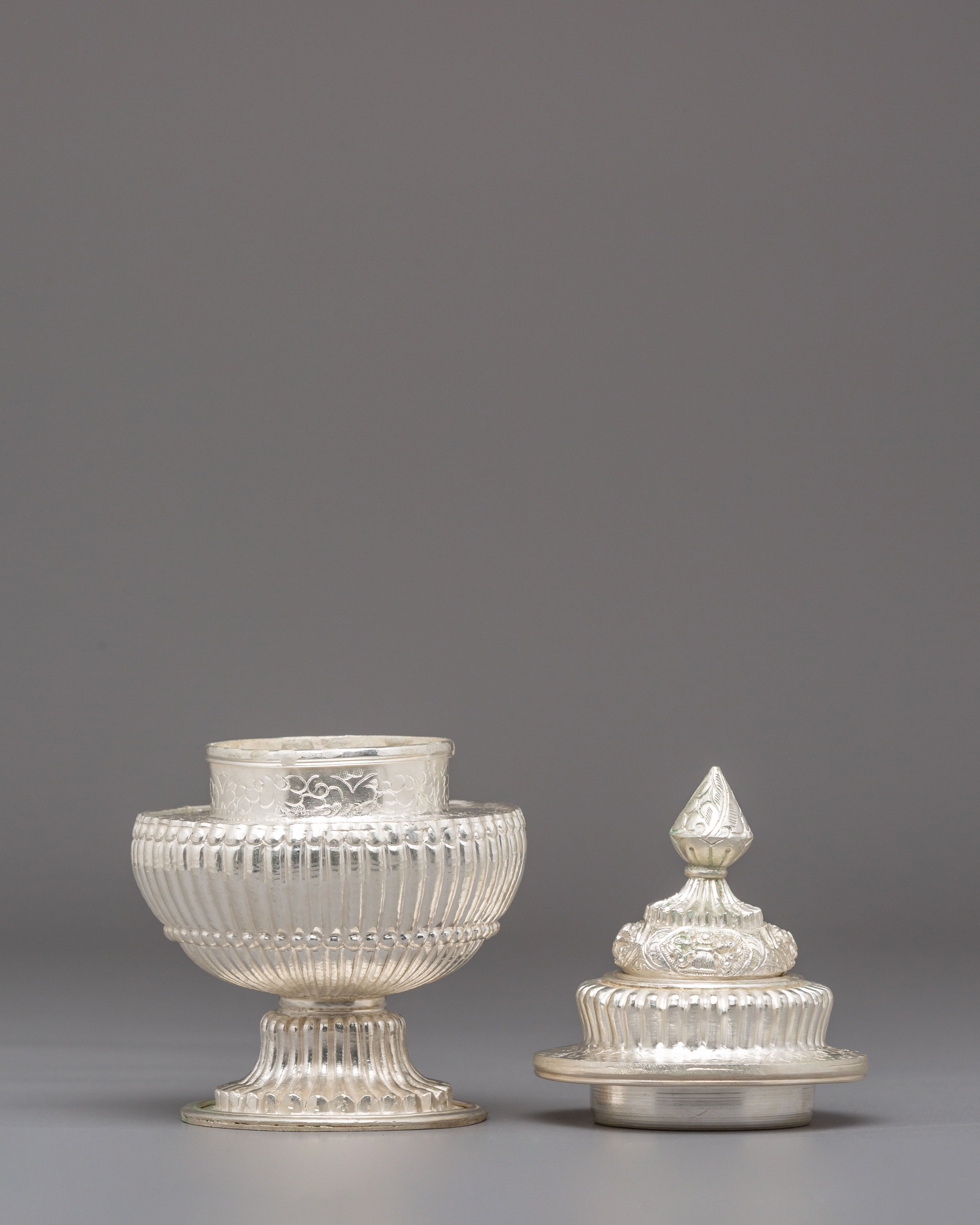 Traditional Copper Rice Pot | Sacred Ritual Offering Vessel