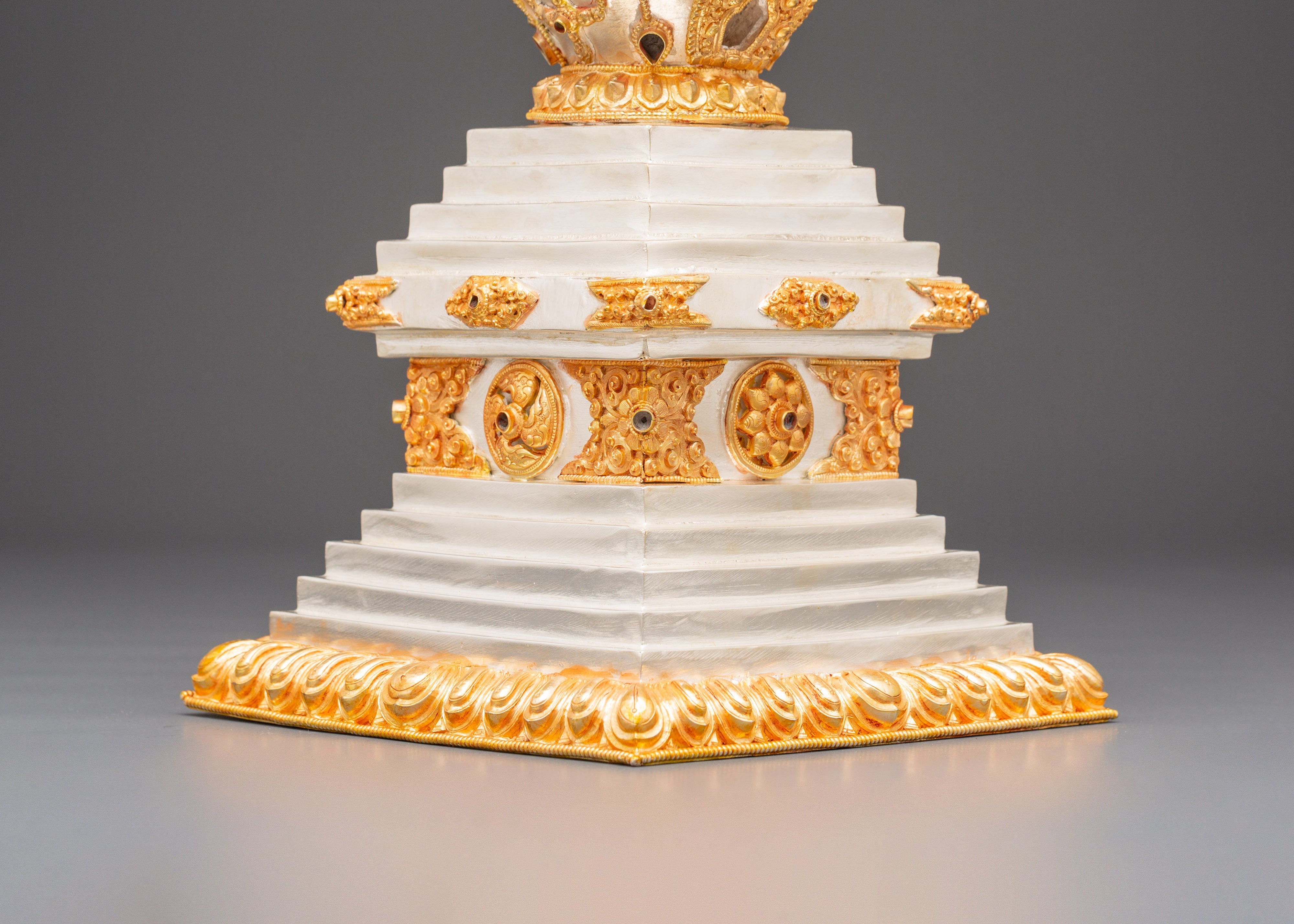 Handmade Stupa for Ritual Ceremonies | Symbol of Enlightenment