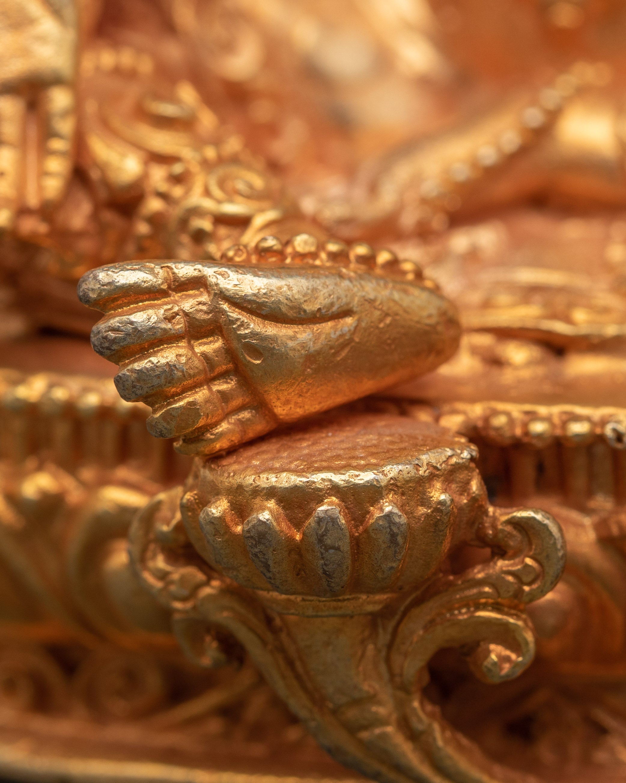 Handcrafted Shyama Tara Sculpture | Spiritual Buddha Statue for Meditation and Peace