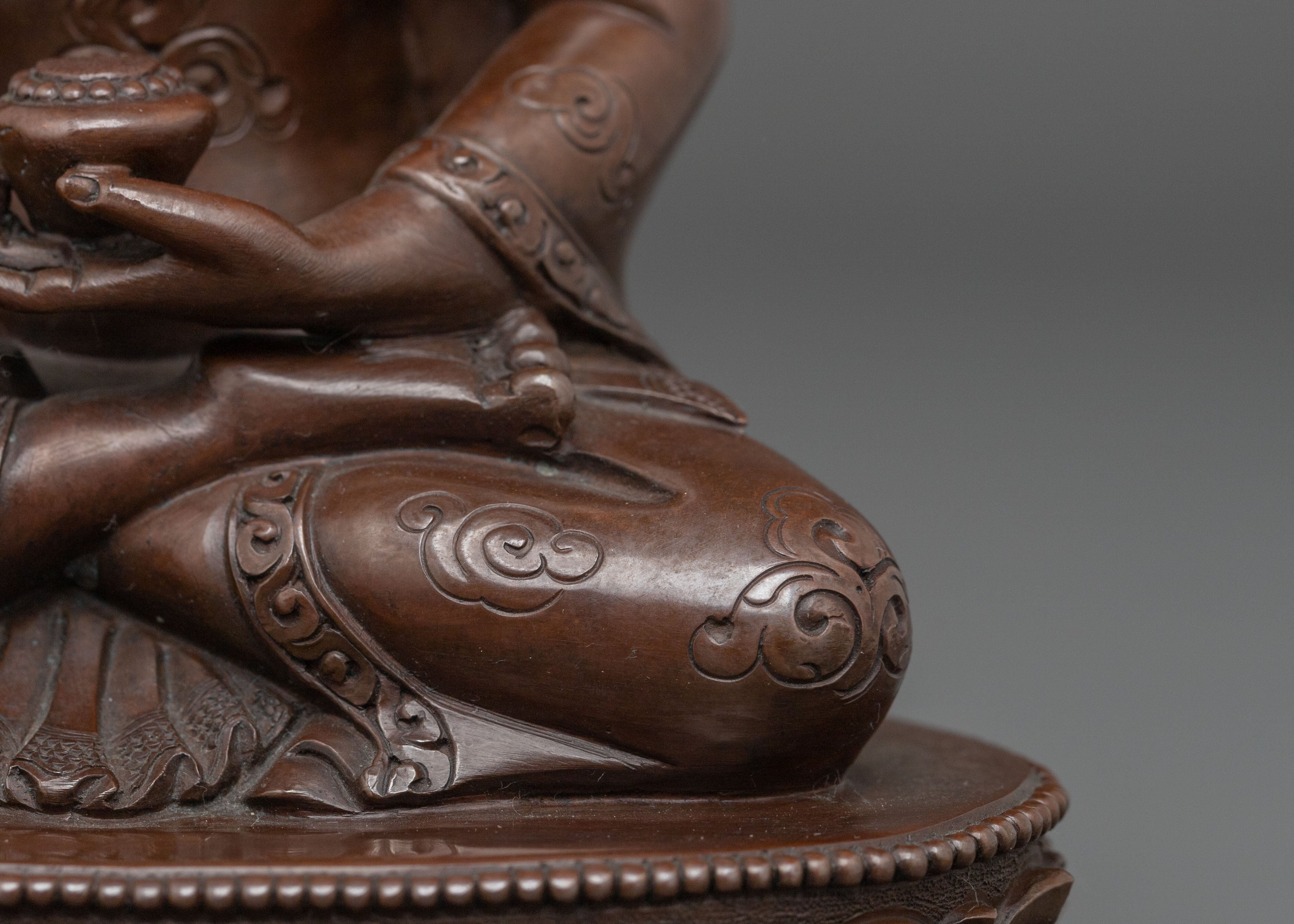 Handcrafted Sacred Shakyamuni Buddha Sculpture | Himalayan Buddhist Art