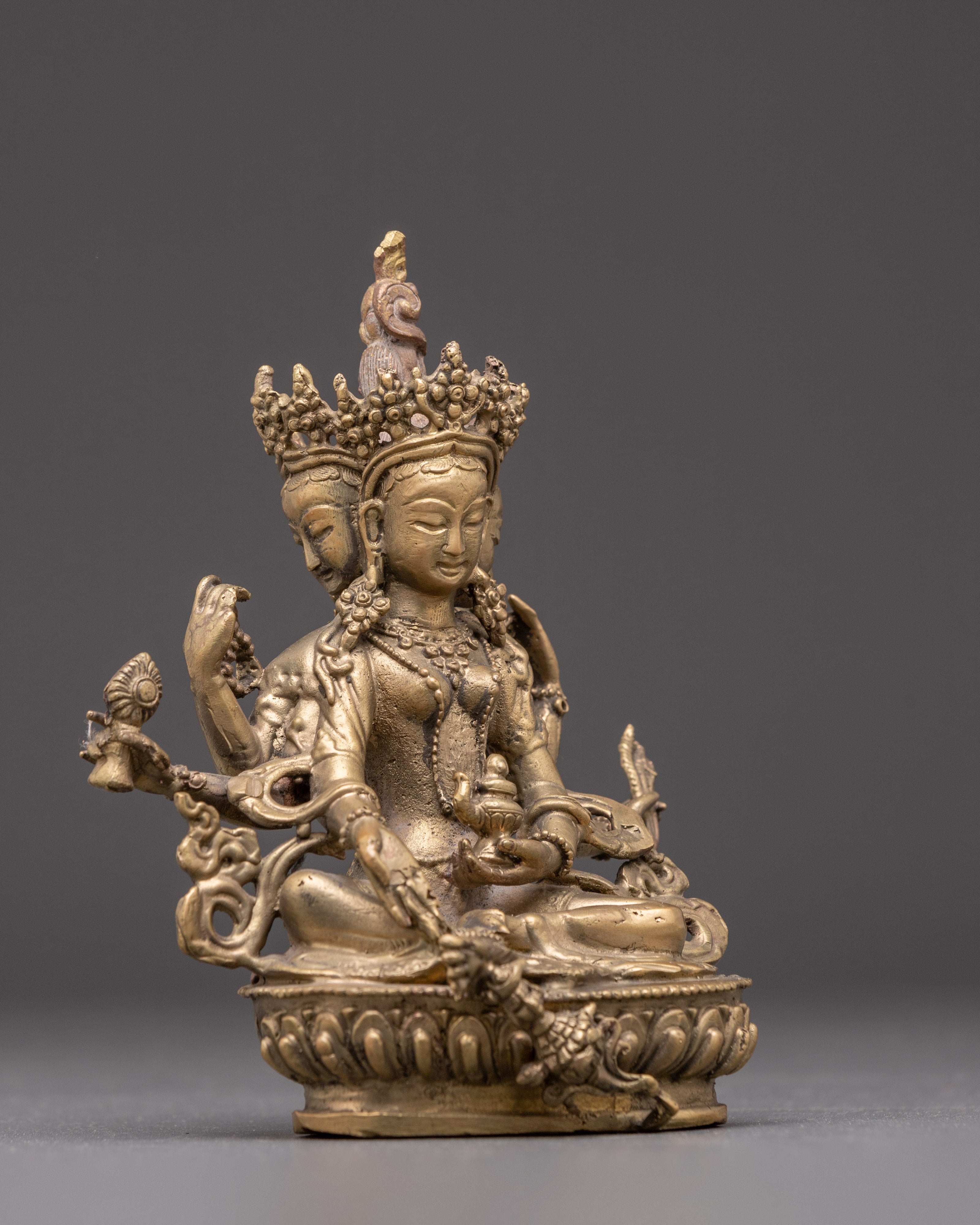 Vasudhara Goddess of Wealth Statue | Representation of Prosperity and Grace