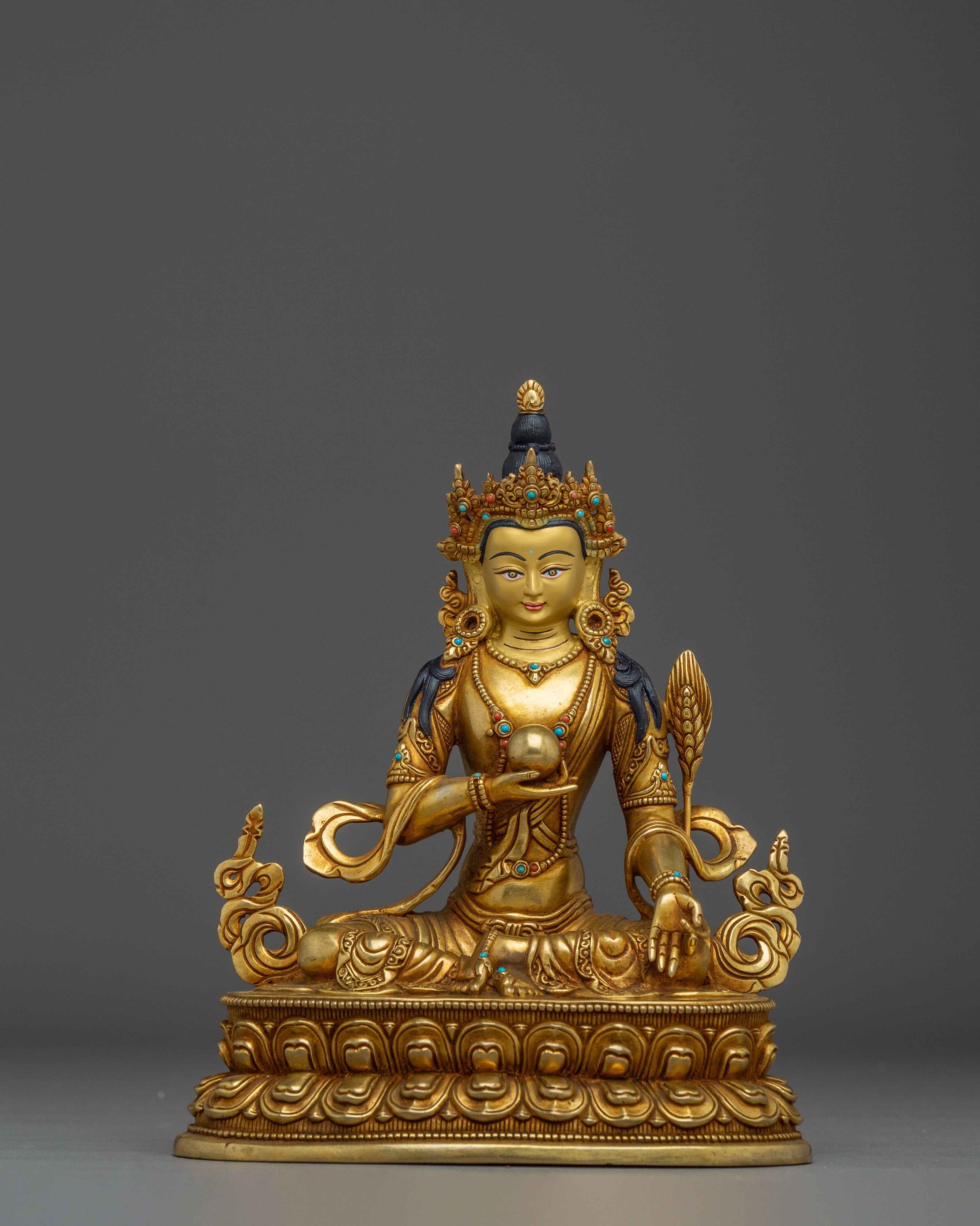 Dharma Guardian Kshitigarbha | Nepali Craftsmanship