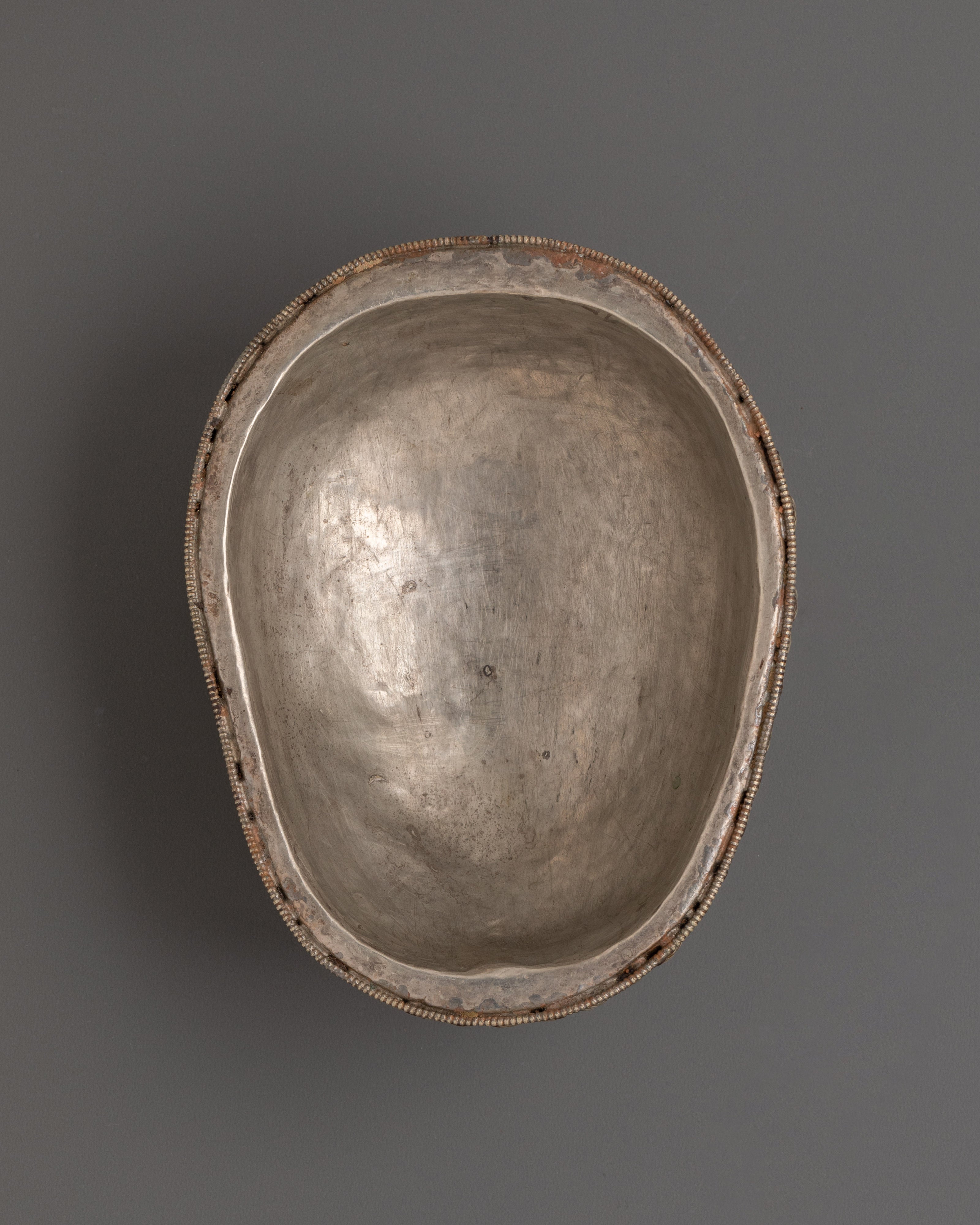 Kapala Tibetan Artifact |  Ritual Cup for Meditation