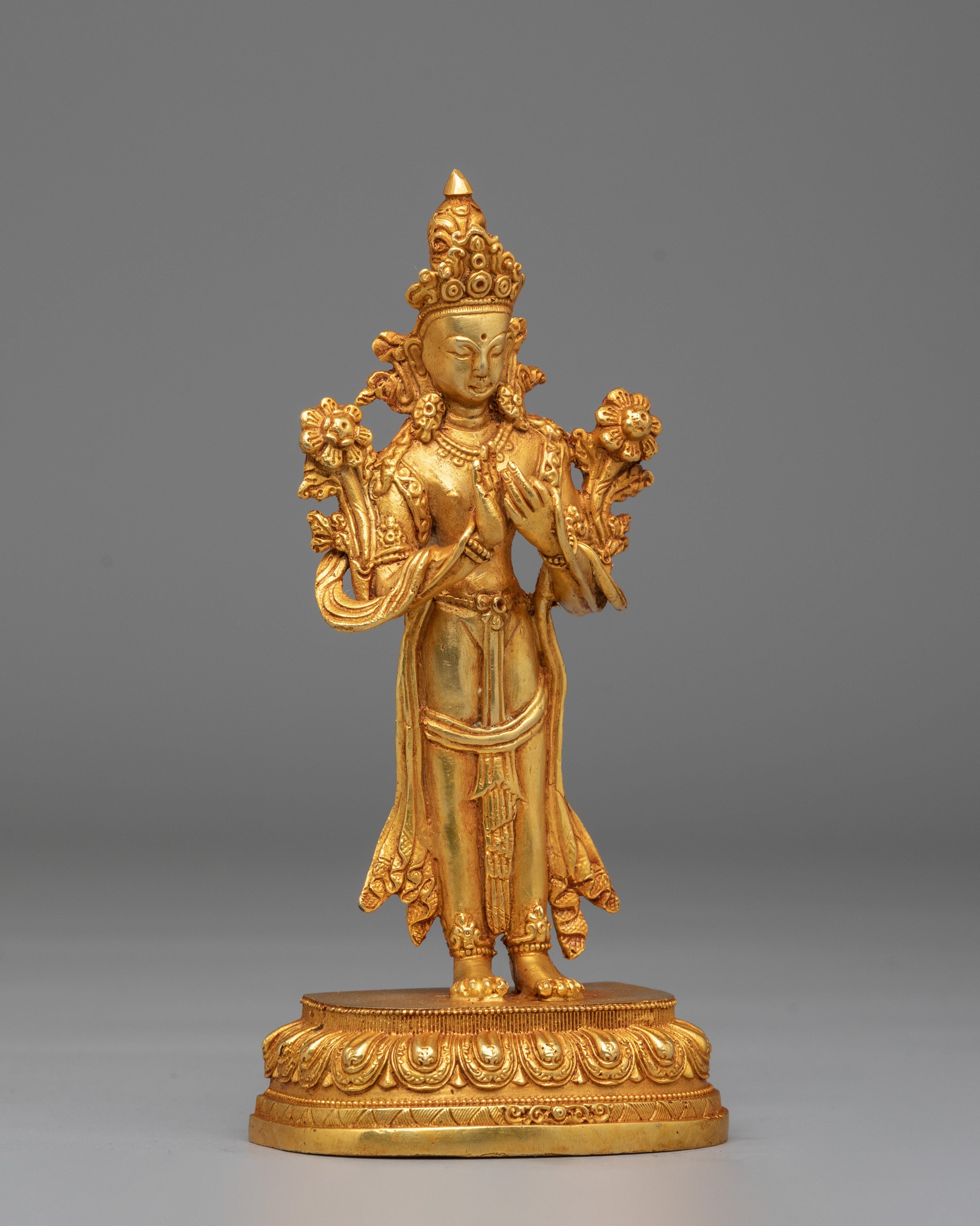 Lokeshwor Statue Bodhisattva of Compassion | Handcrafted Buddhist Artwork