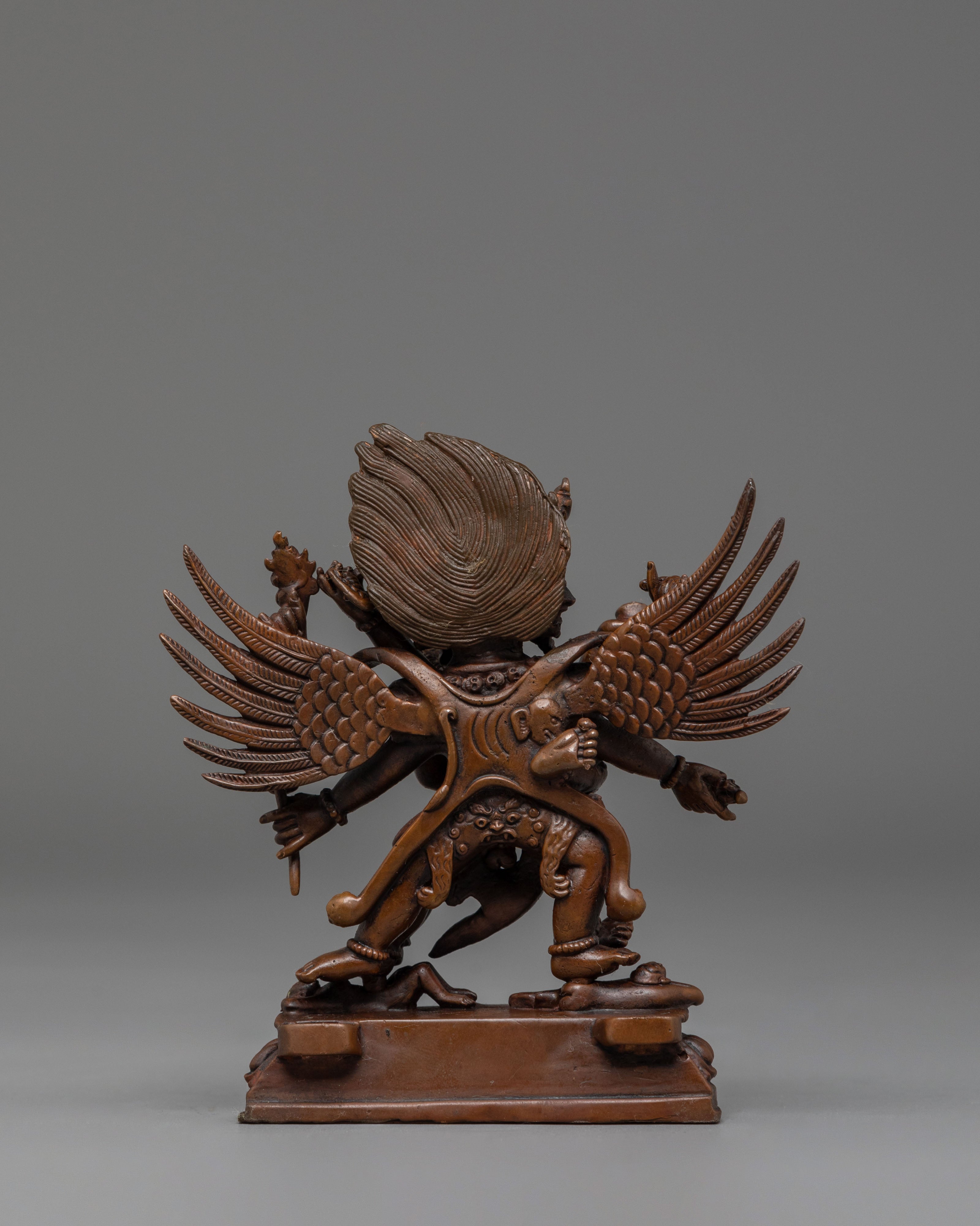 Sacred Vajrakilaya Statue for Tantric Altars | Handmade Buddhist Sculpture