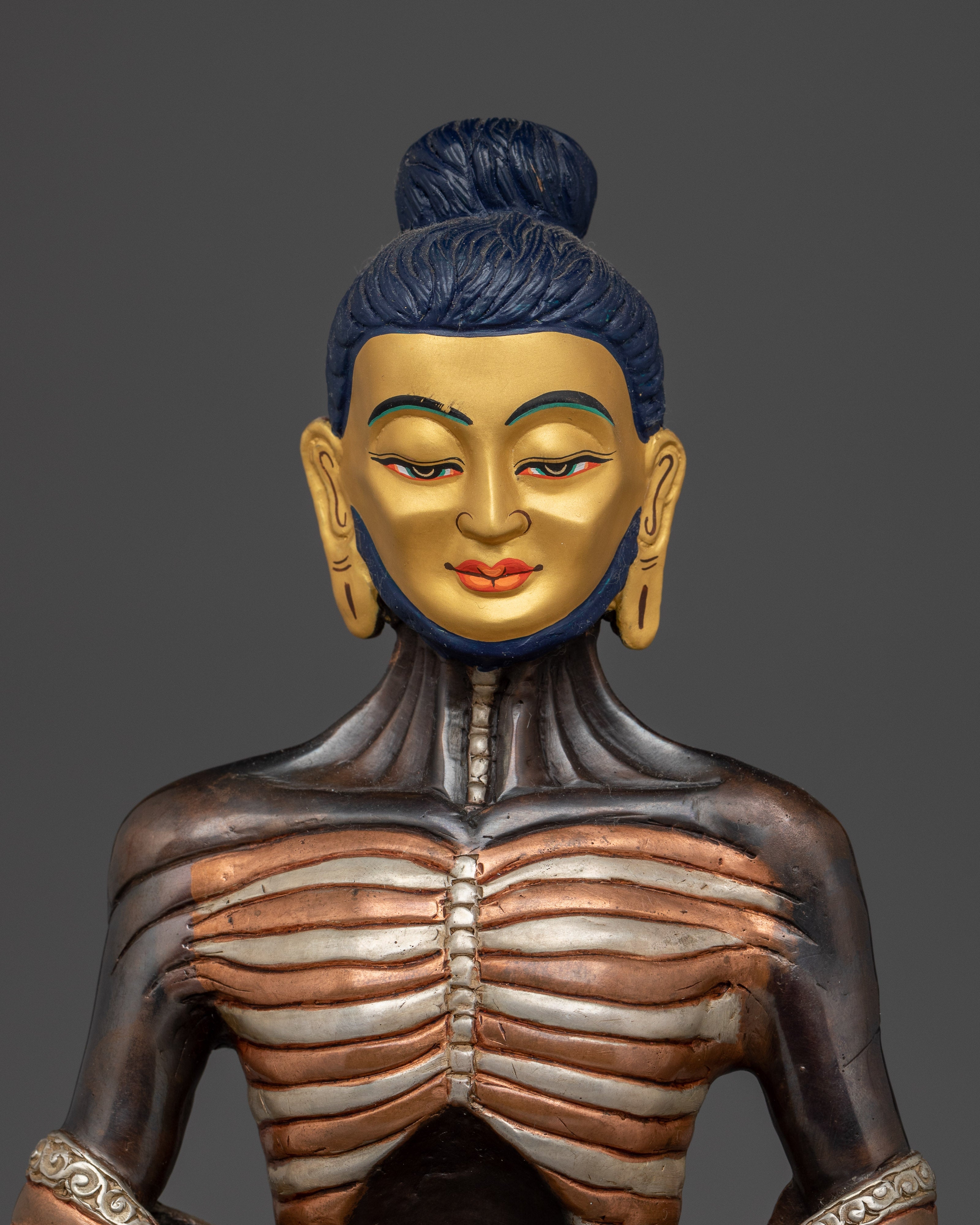 Fasting Buddha with Throne | Path to Enlightenment