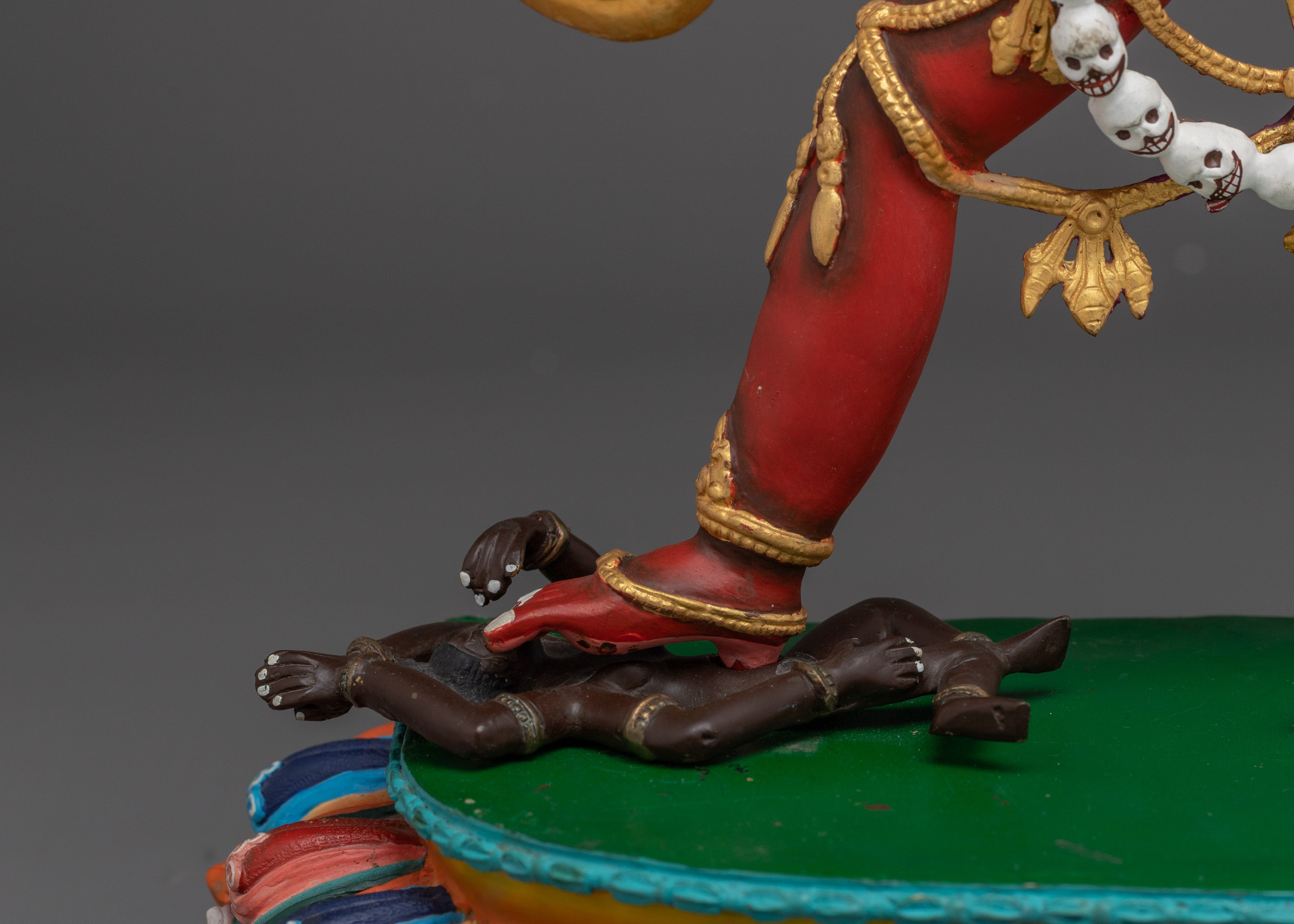 Tibetan Dakini Vajrayogini Copper Statue | The Fierce Queen of the Dakinis