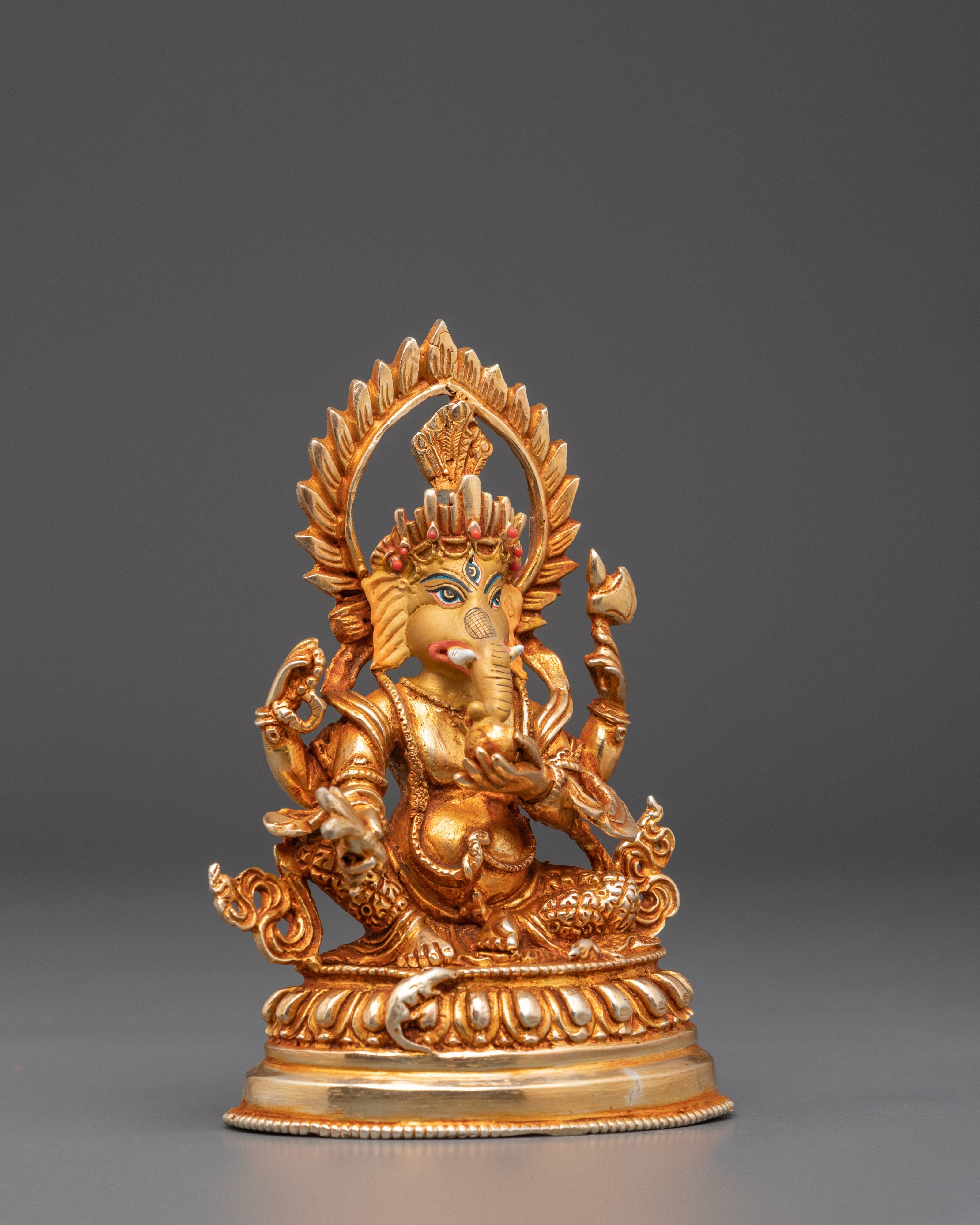 Handmade Sculpture of Ganesh | Idol for Prosperity, Wisdom & Spiritual Blessings