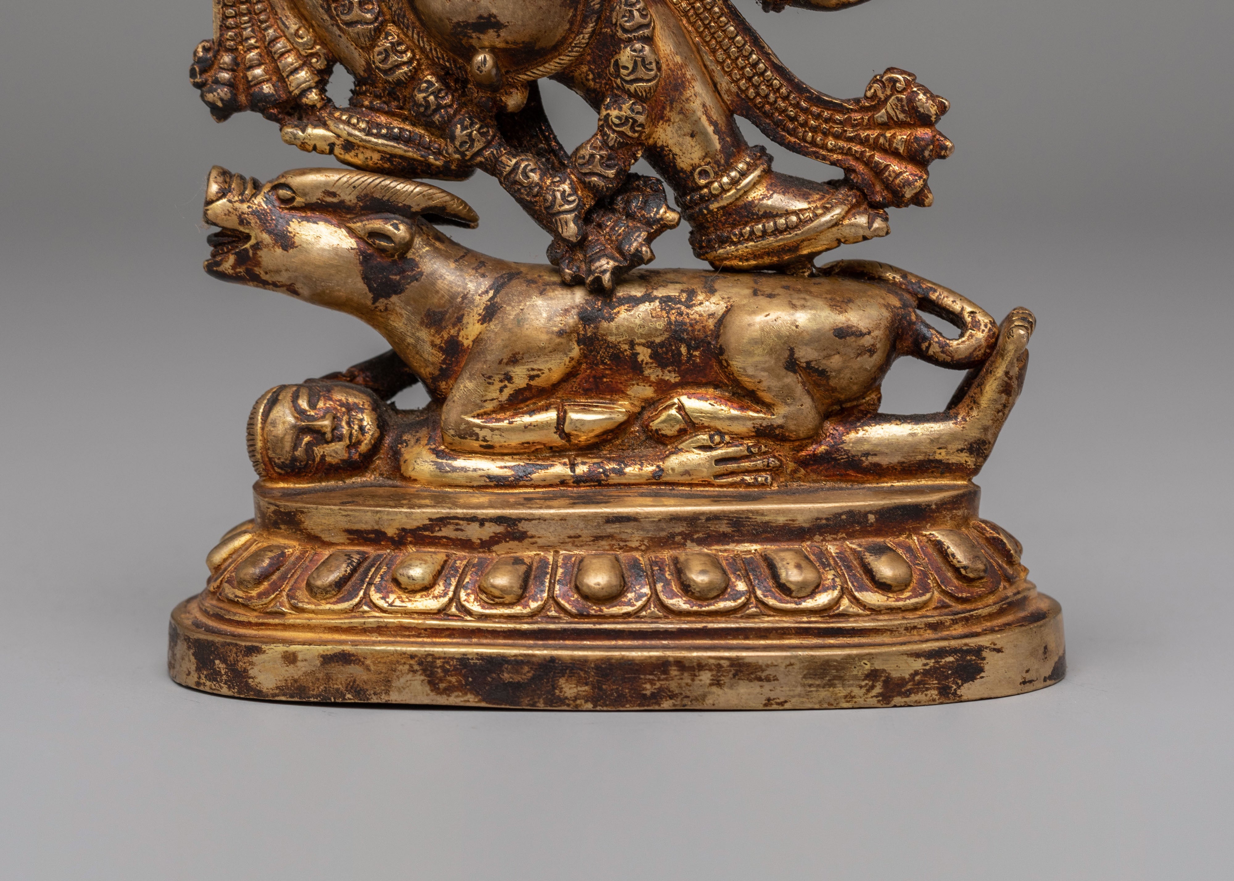 Lord of Death Yama Dharmaraja Sculpture | Premium Guardian of Justice Statue