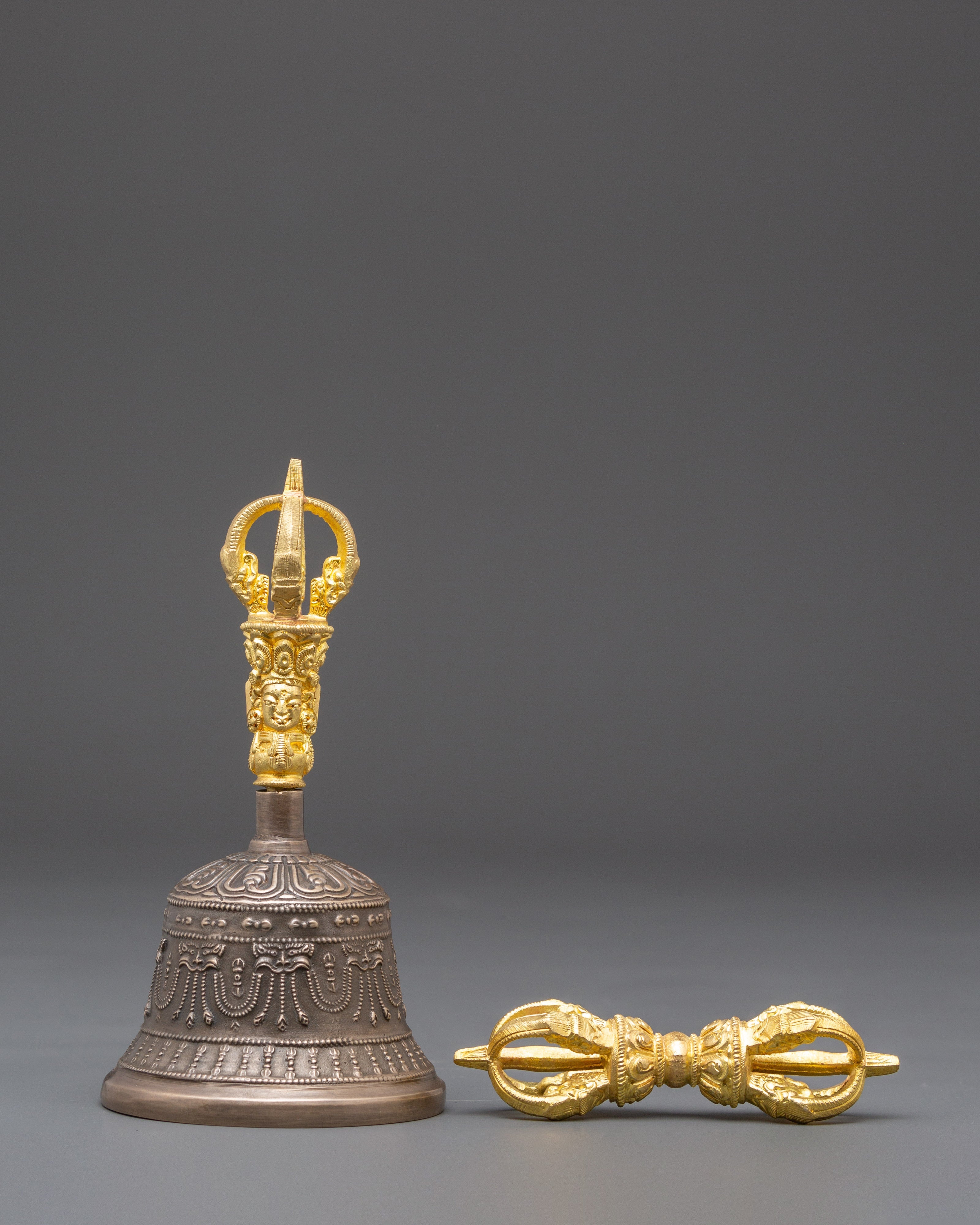 Handcrafted Bell and Vajra