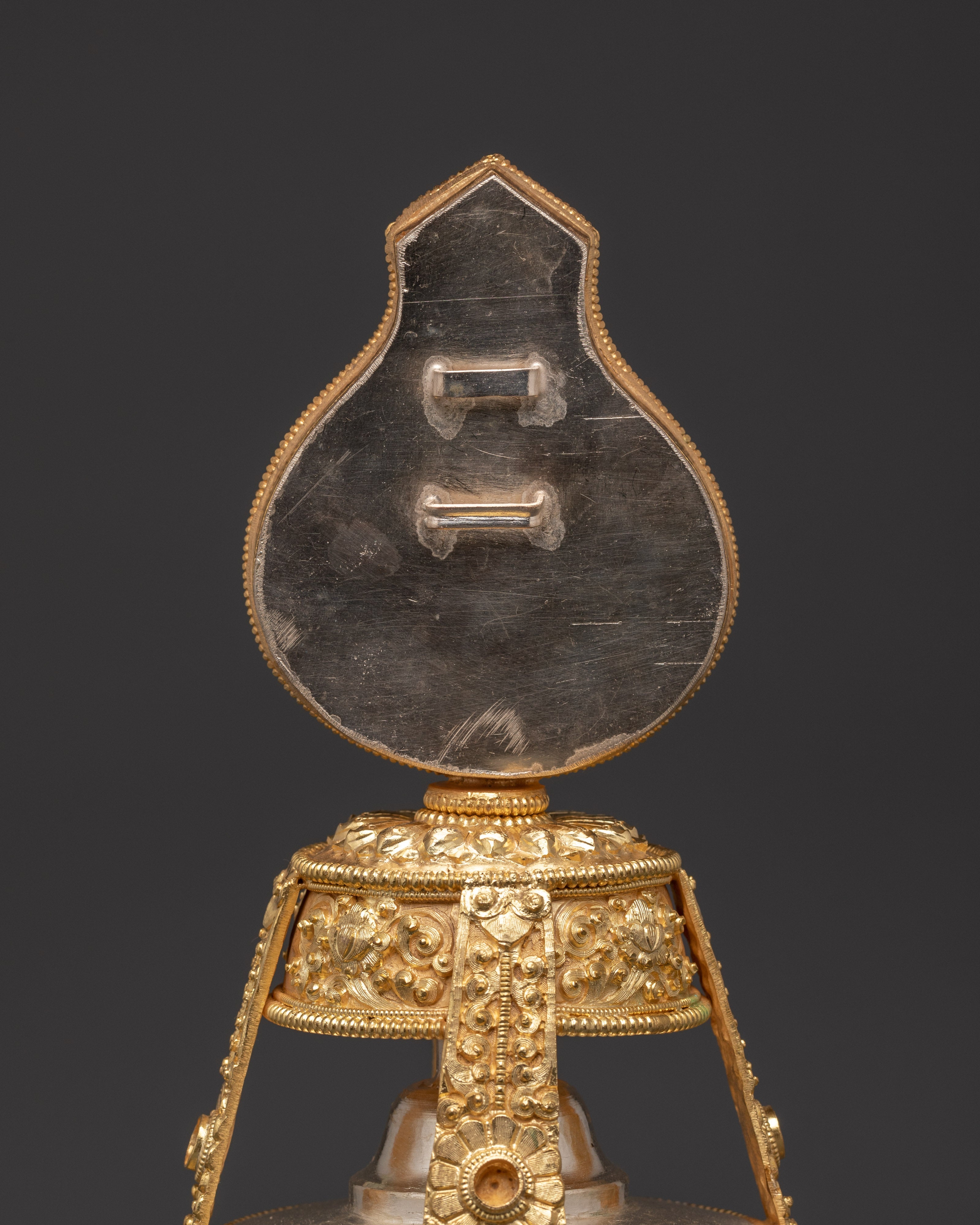 Traditional Copper Body Life Vase | Handcrafted Gold Plated Spiritual Vessel