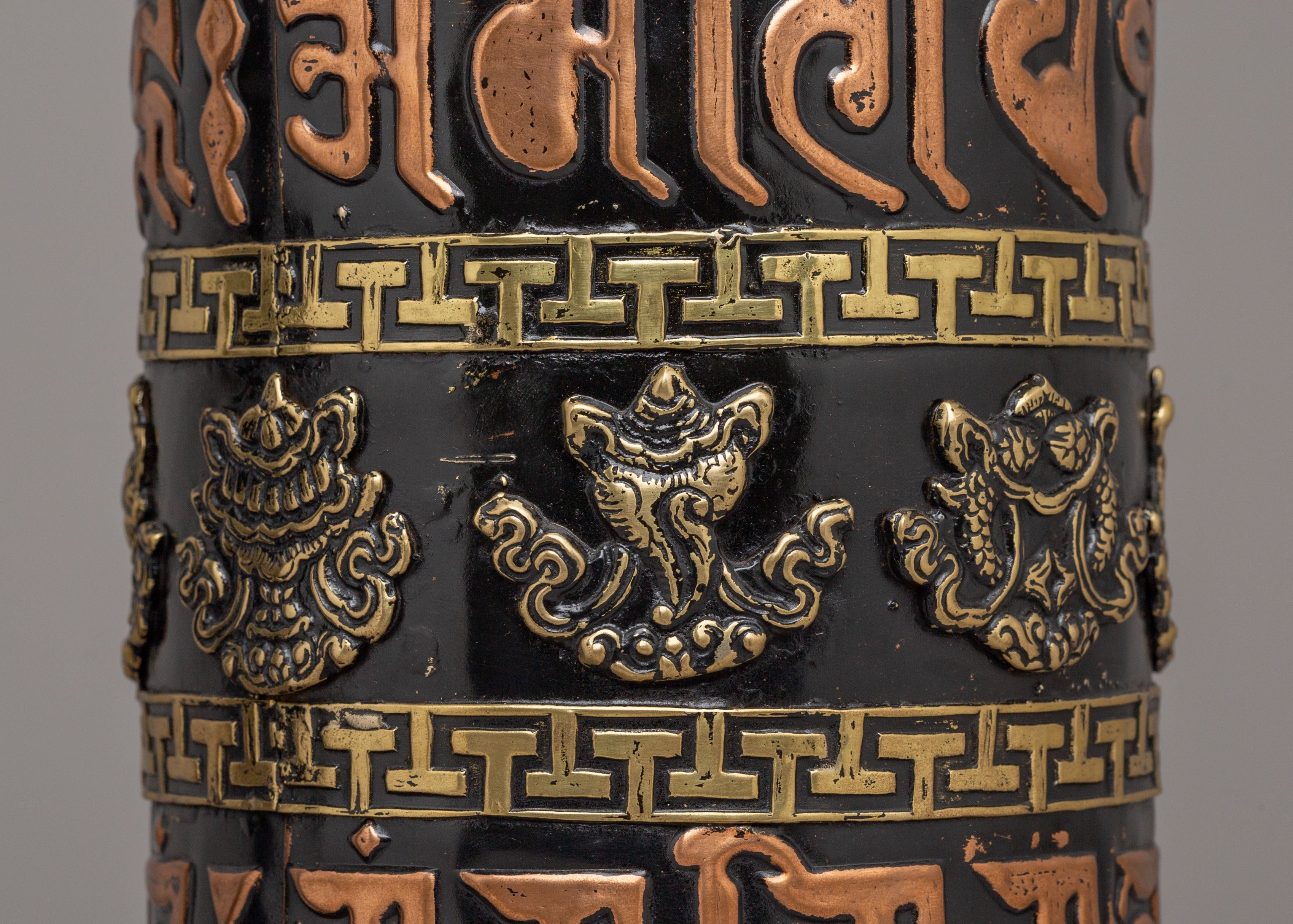 Sacred Ritual Prayer Wheel | Handcrafted Tibetan Mantra Spinner for Meditation