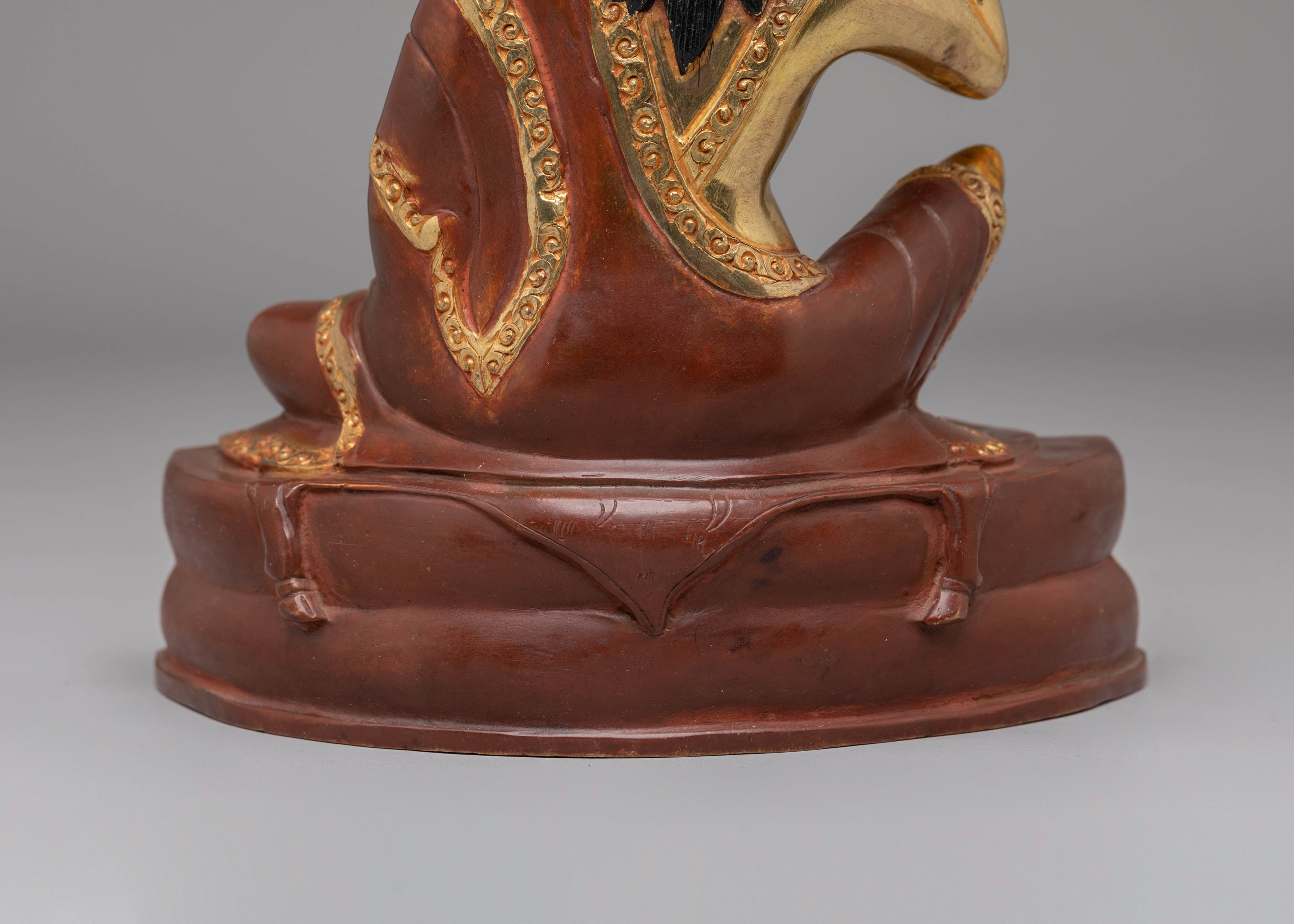 Handcrafted Milerepa Buddhist Statue | Spiritual Tibetan Artwork