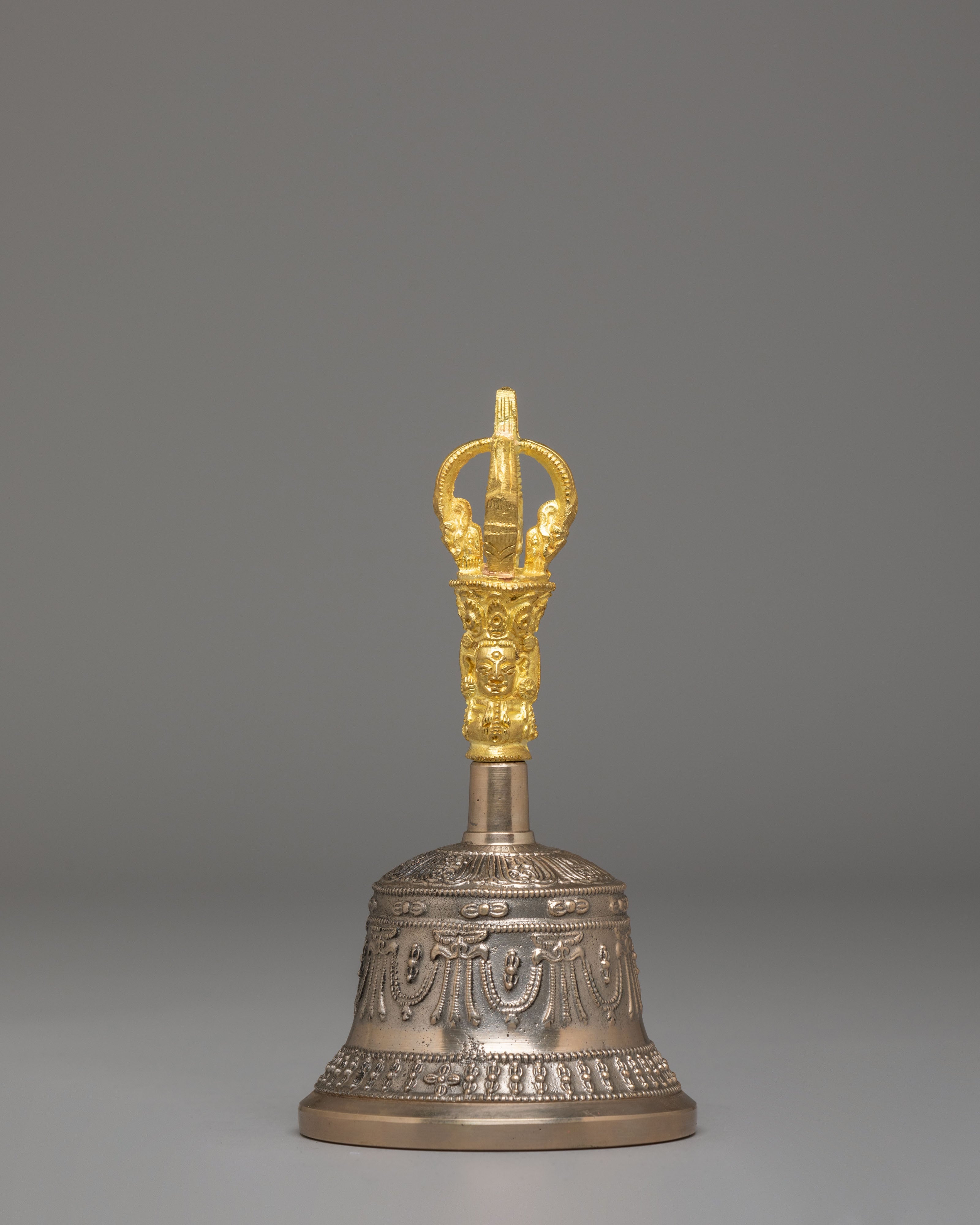 Traditional Buddhist Bell and Vajra Ritual Set | Perfect for Ceremonies and Altar Decor