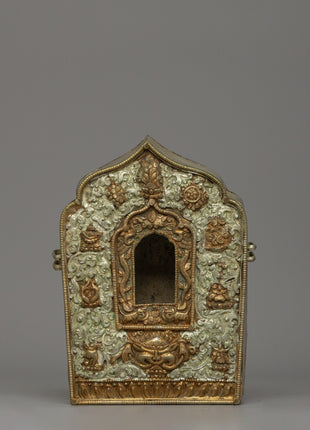 Electro Plated Gold and Silver Ghau Box