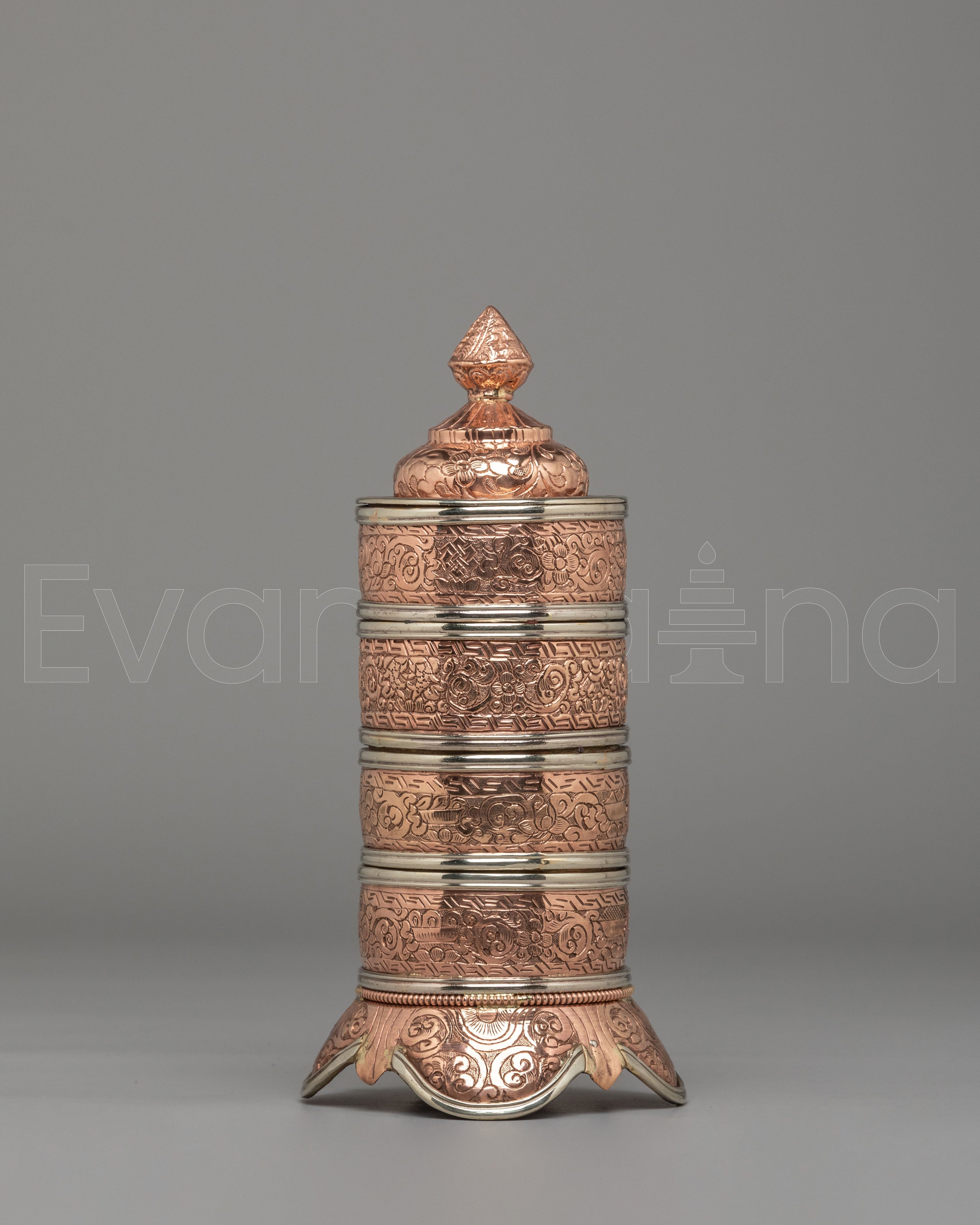Tibetan Ritual Rice Pot