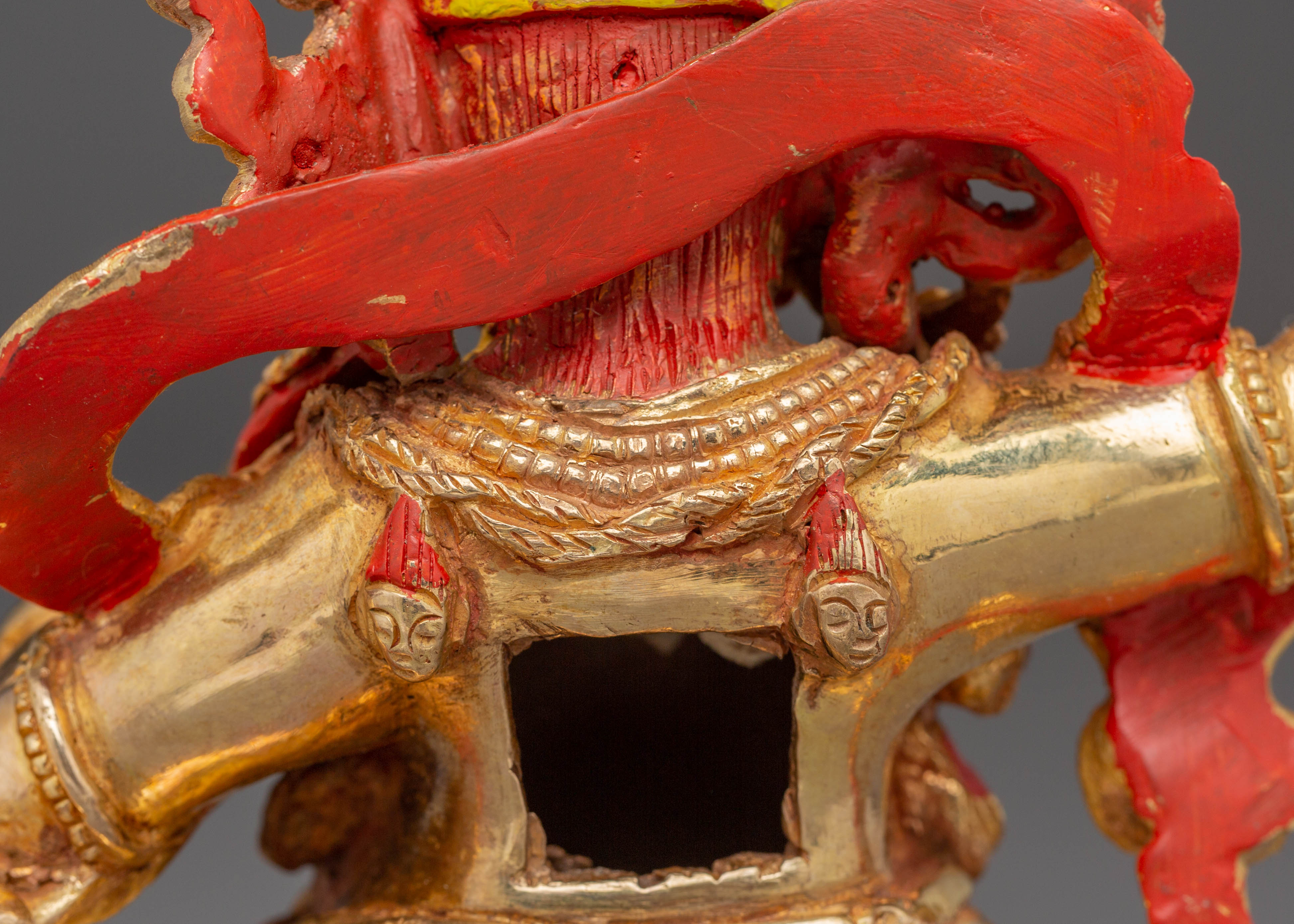 Wrathful Black Manjushri Statue | Tibetan Buddhist Deity of Wisdom