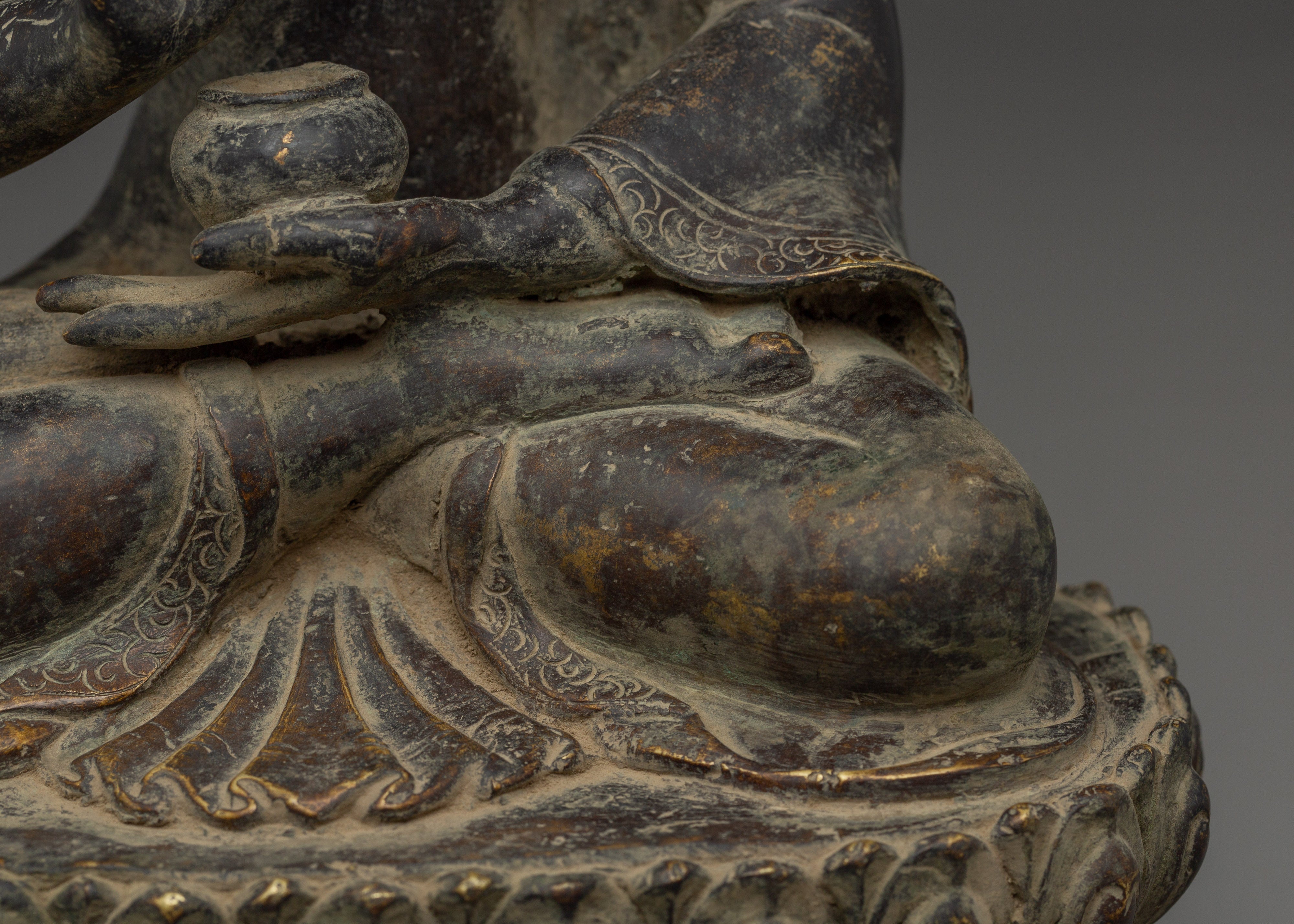 Amogasiddhi Buddha Statue | Fearlessness and Wisdom
