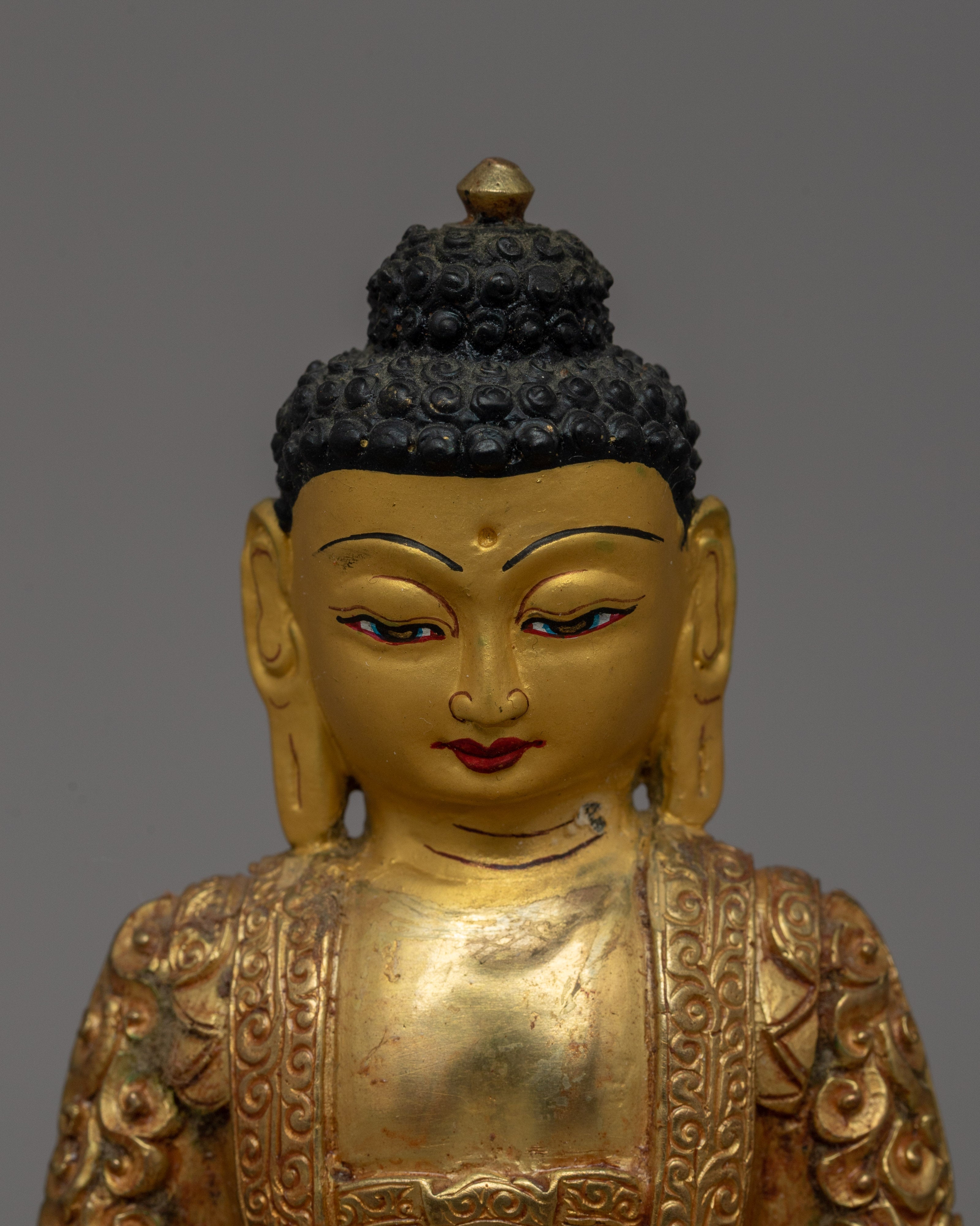 Gold-Plated Amitabha Buddha | Symbol of Enlightenment