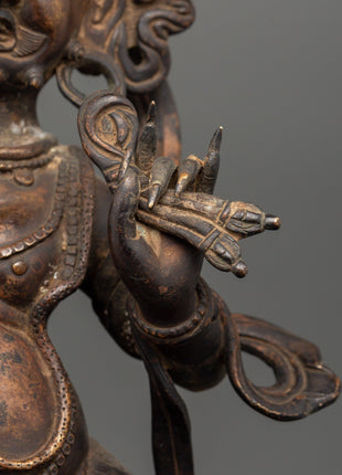 Bodhisattva Vajrapani Sculpture | The Guardian of Wisdom