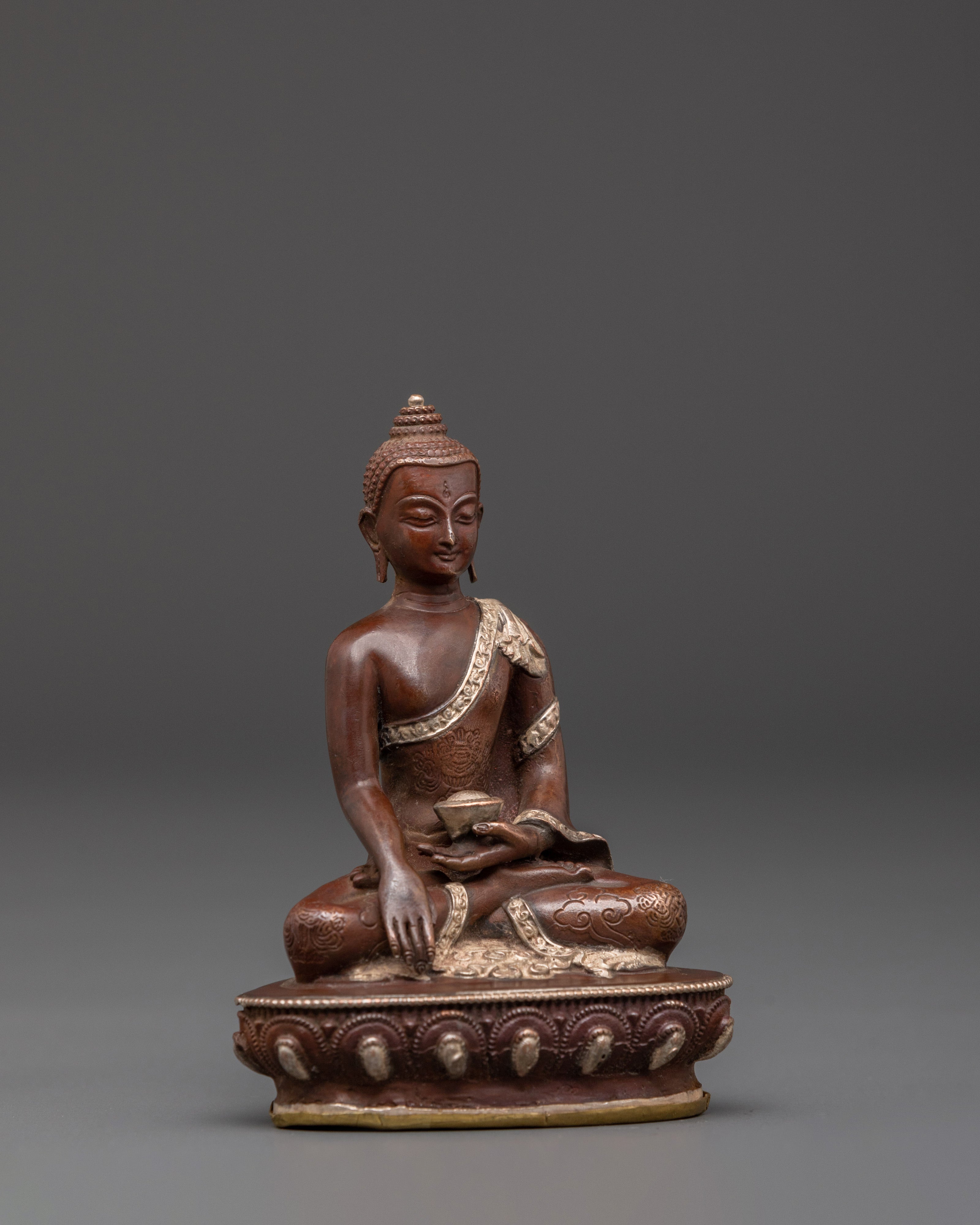 Traditional Shakyamuni Buddha Statue | Handcrafted Buddhist Sculpture