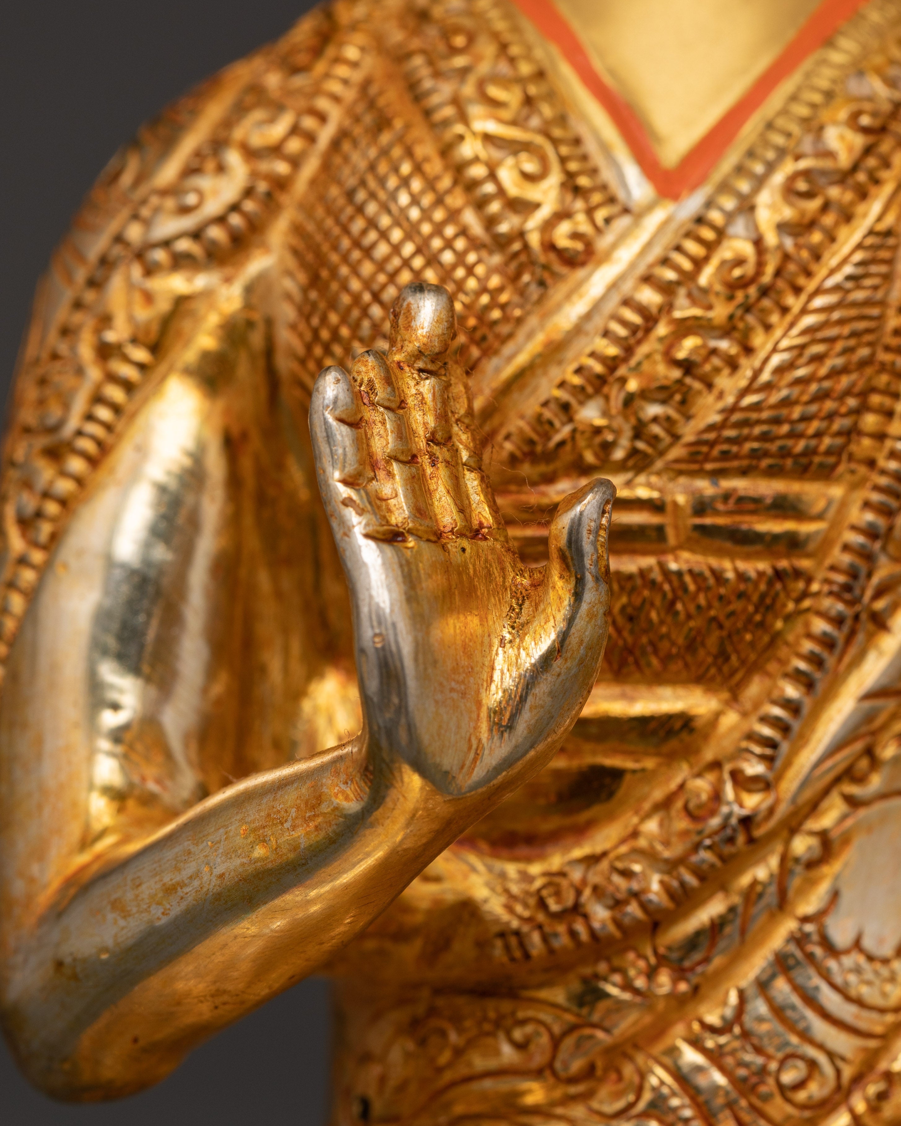 Handcrafted Buddhist Master Tsongkhapa Set | Tsongkhapa with Disciples