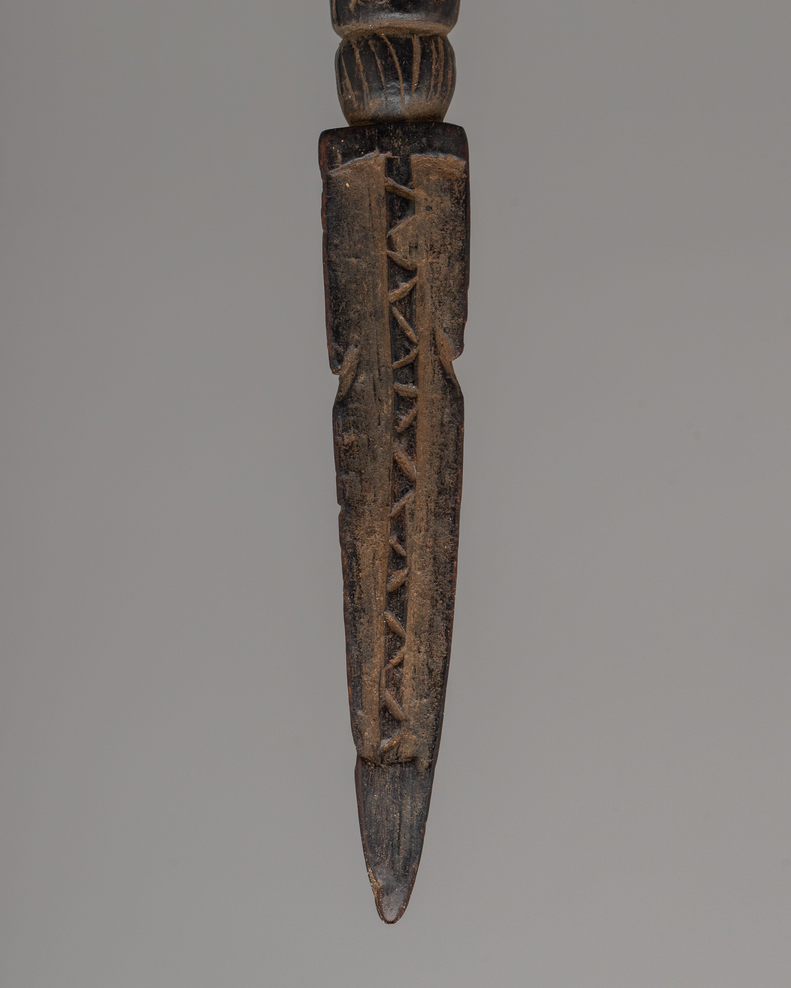 The Ritual Dagger Phurba | Sacred Tibetan Dagger for Ritual Use
