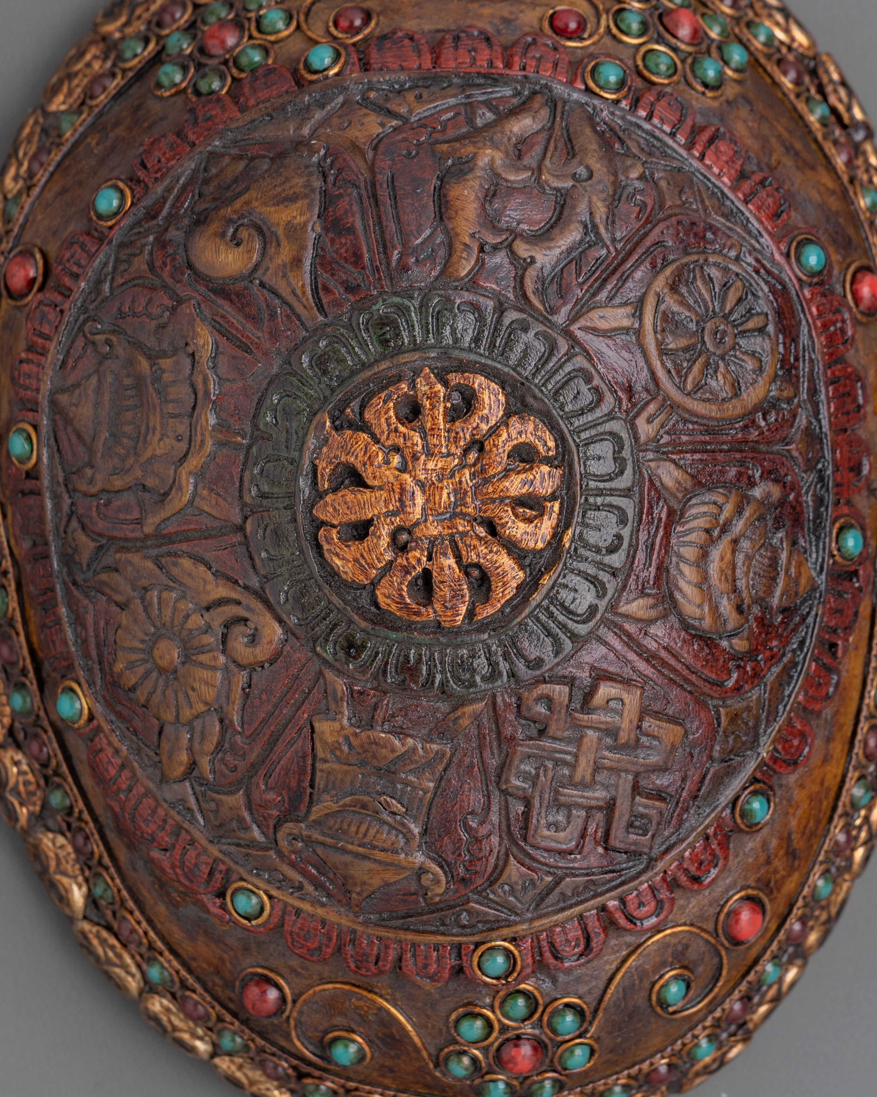 Tantric Ritual Kapala | Skull Cup for Buddhist Ceremonies