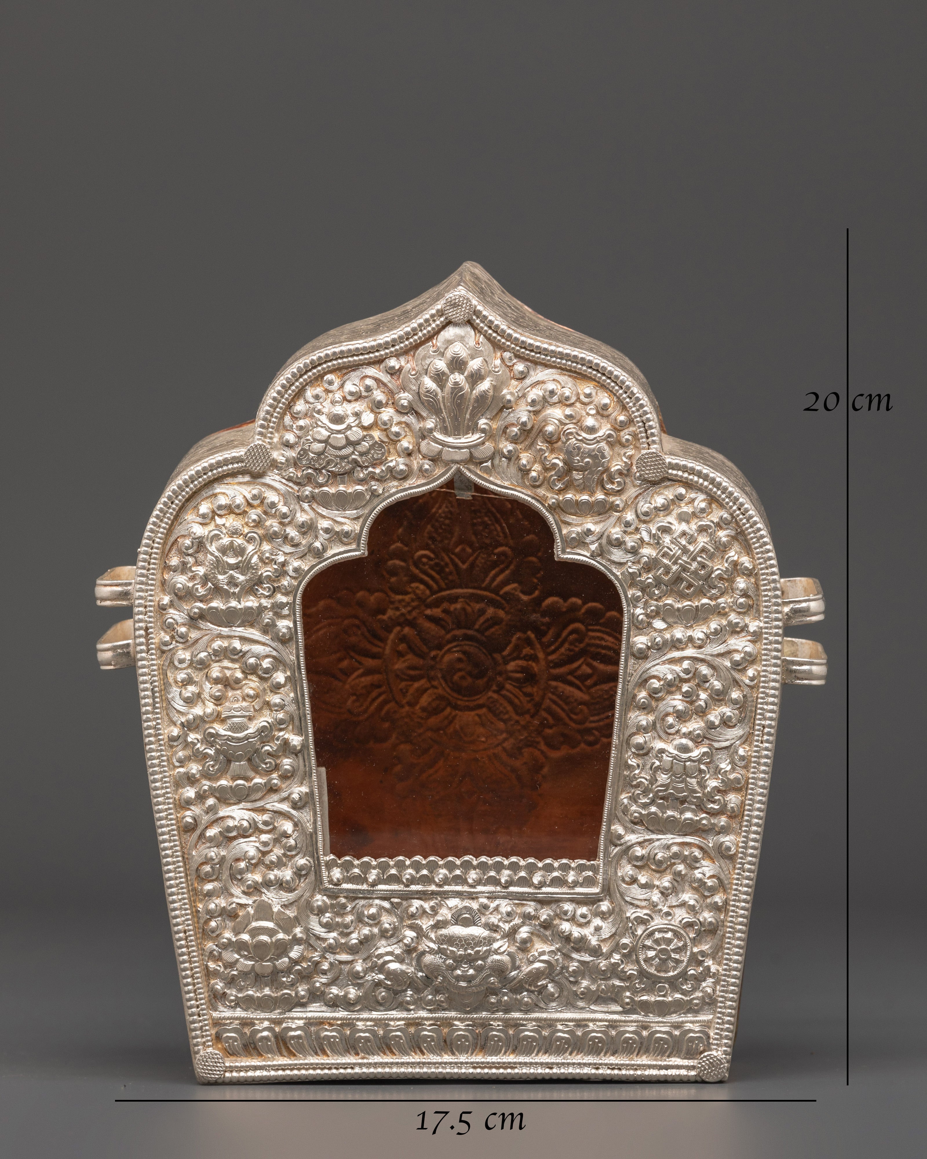Handcrafted Traditional Ghau Box | Spiritual Gift for Puja & Rituals