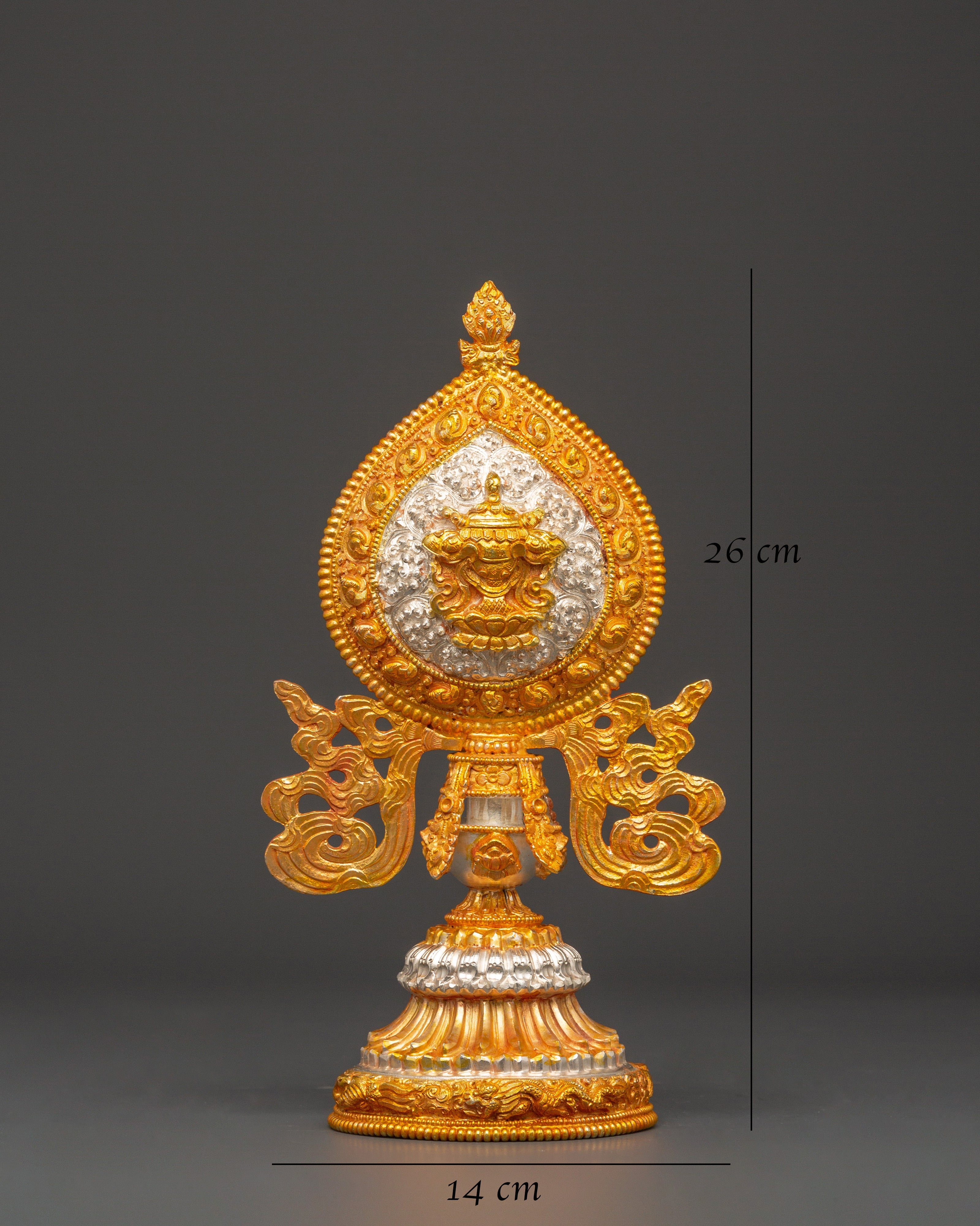 Tibetan 8 Auspicious Signs Set | Gold Buddhist Ashtamangala Symbols