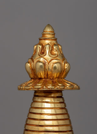 Sacred Tibetan Buddhist Kadampa Stupa | Beautiful Buddhist Altar Decor