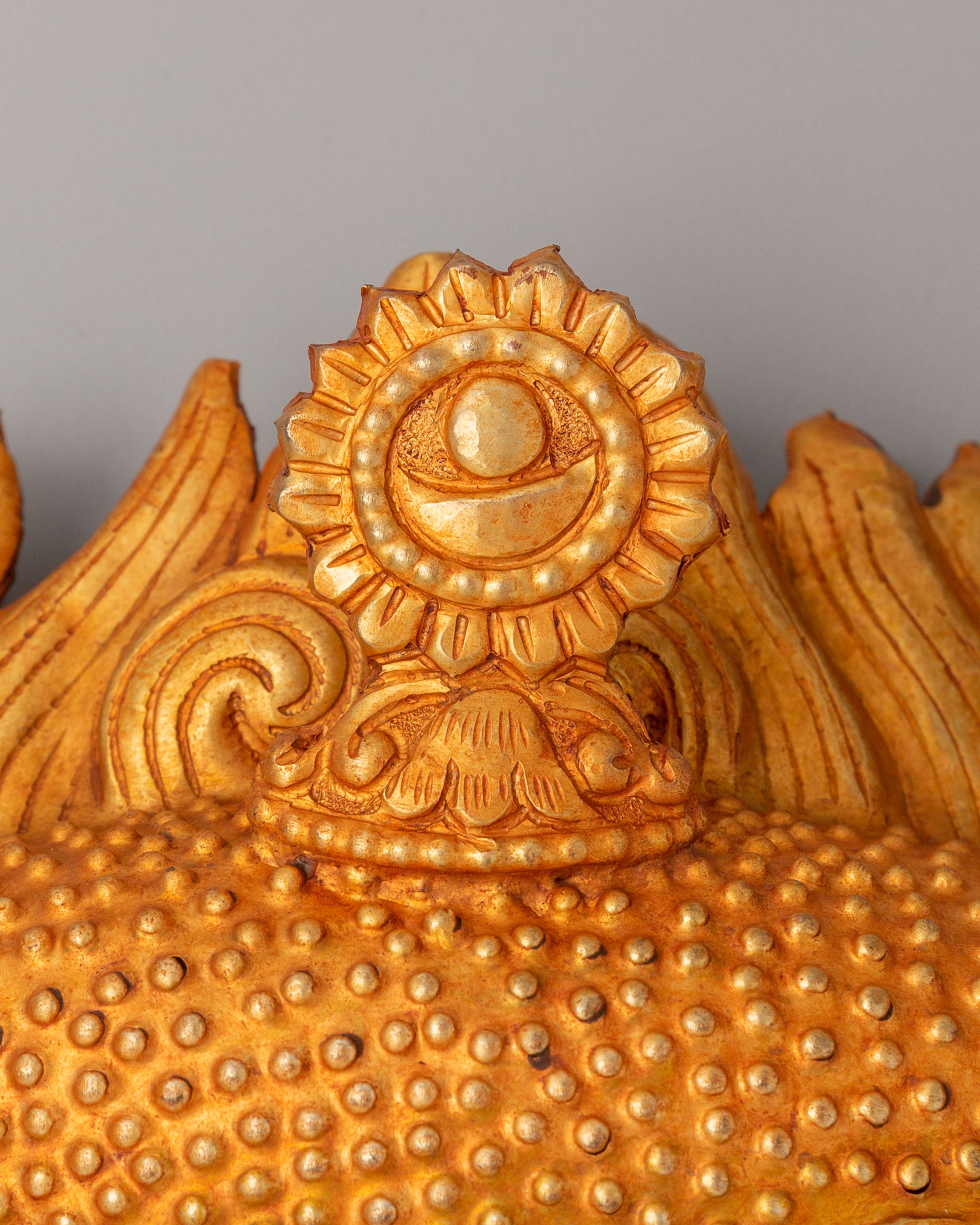 Decorative Chhepu Wall Hanging  | Symbol of Protection and Blessings