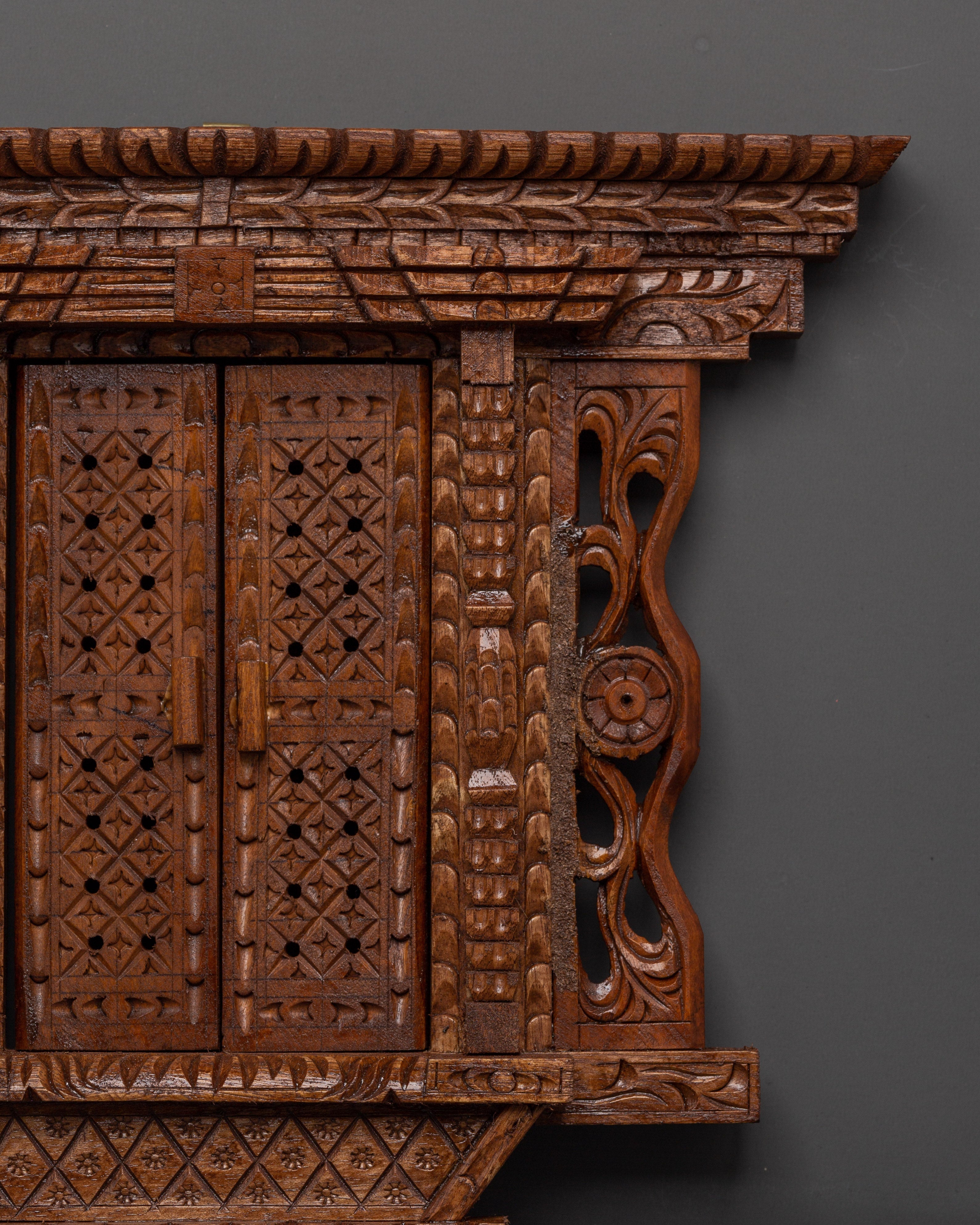 Traditional Newari Wooden Hand Carved Door | Made In Nepal