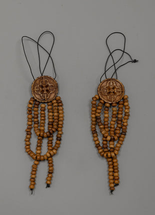 Tibetan Bone Rugen (Rus-Gyan) | Sacred Ritual Adornment Set