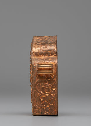 Buddhist Tibetan Ghau Box | Sacred Prayer Amulet