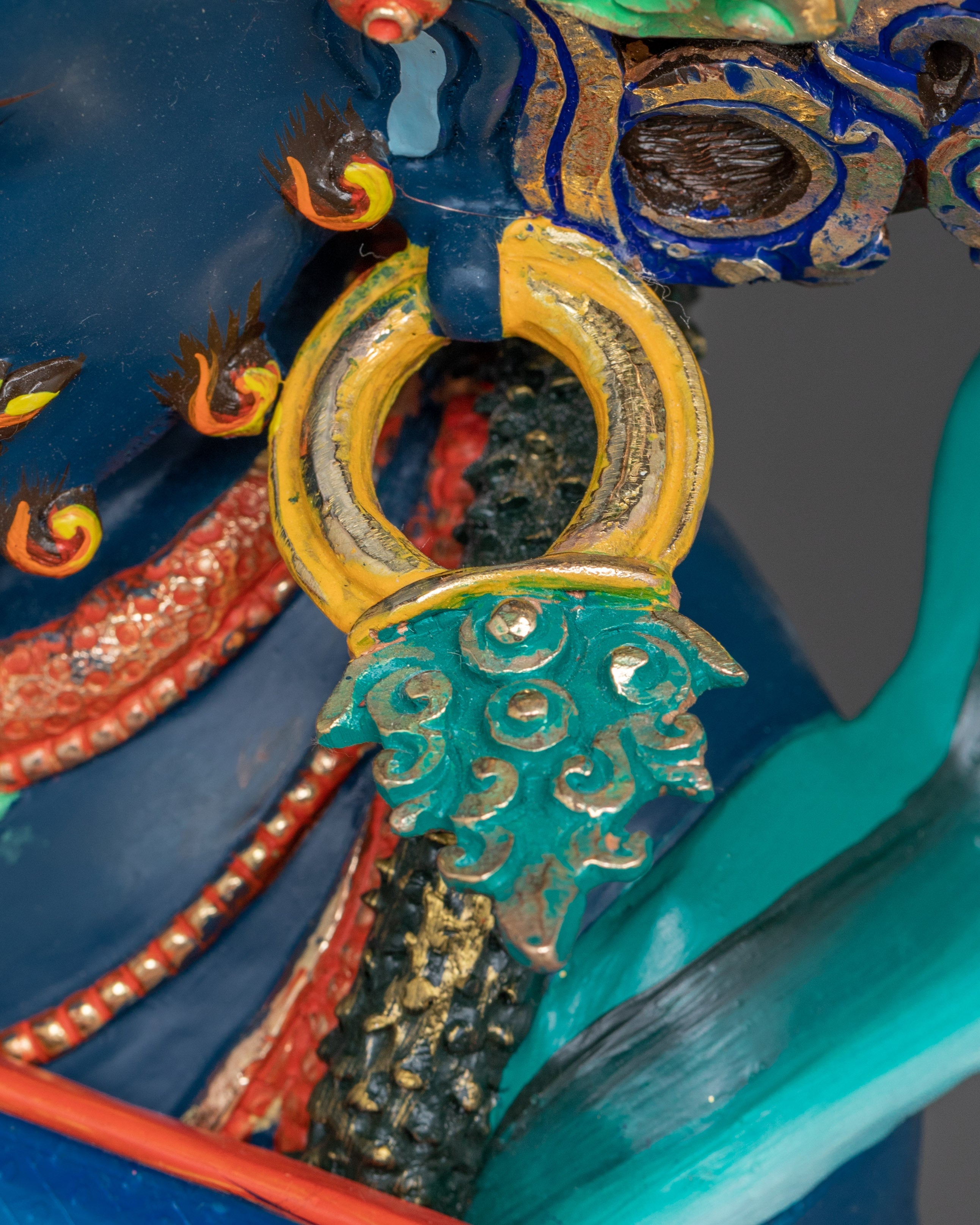 Shakya Mahakala Handcrafted Statue | Guardian of the Dharma