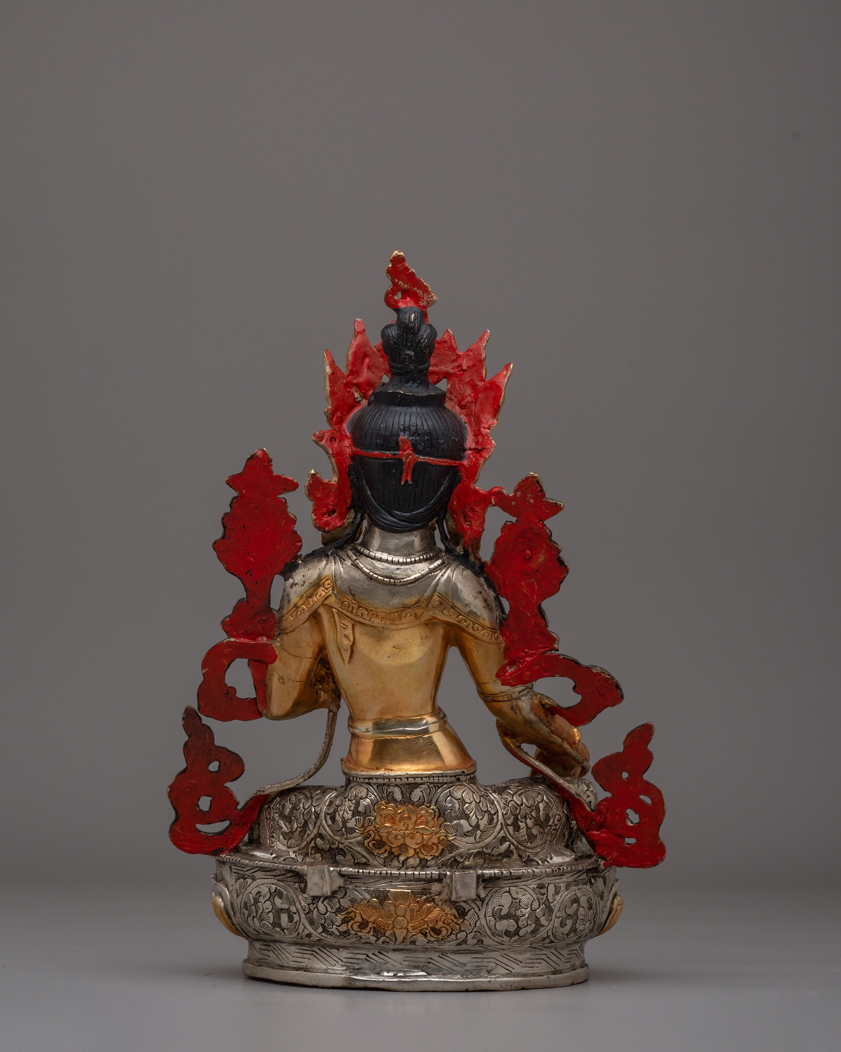 Shyama Tara Statue Of Love And Compassion | Handcrafted Copper Body Statue