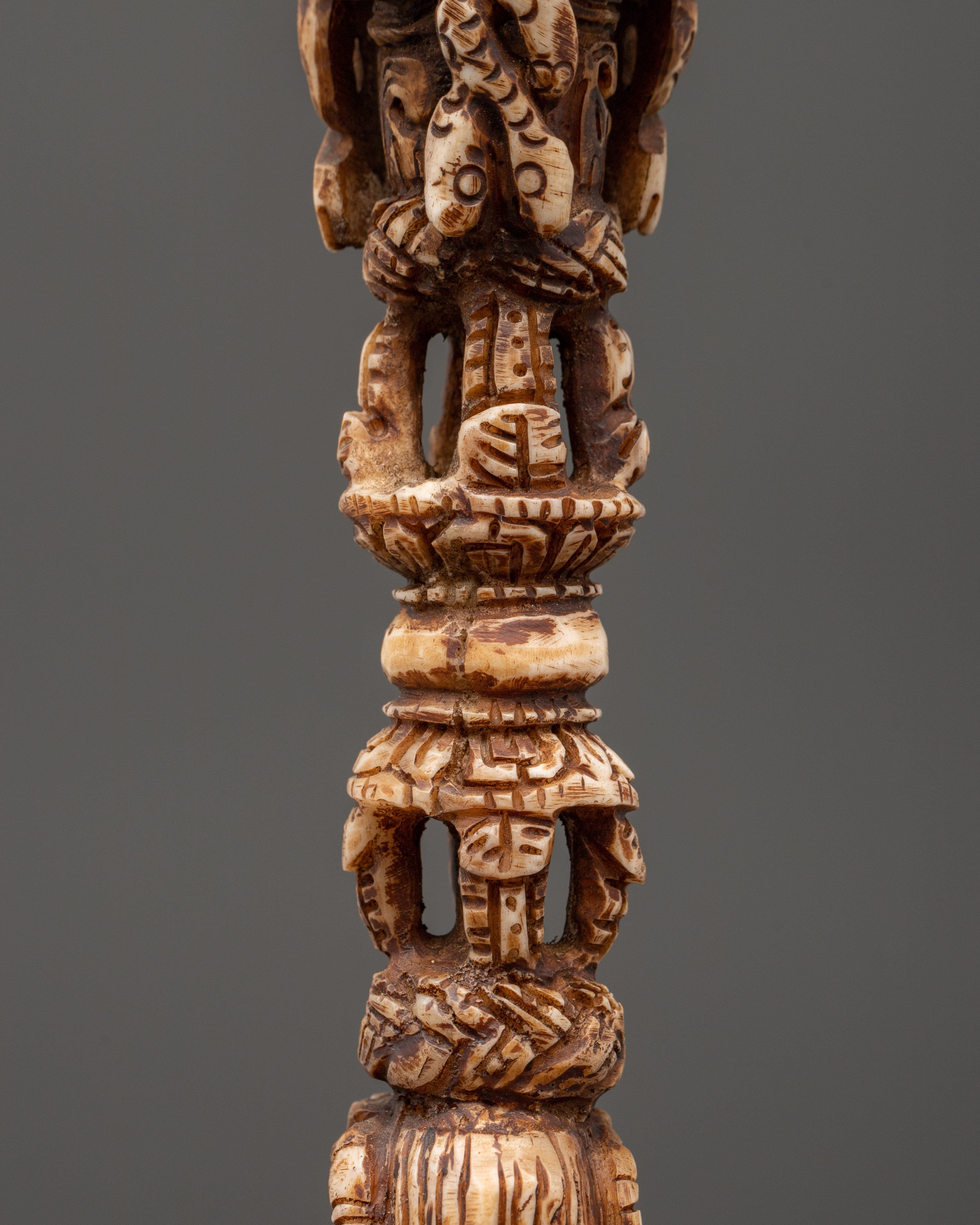Phurba Buddhist Ritual Tool | Traditional Tibetan Craft