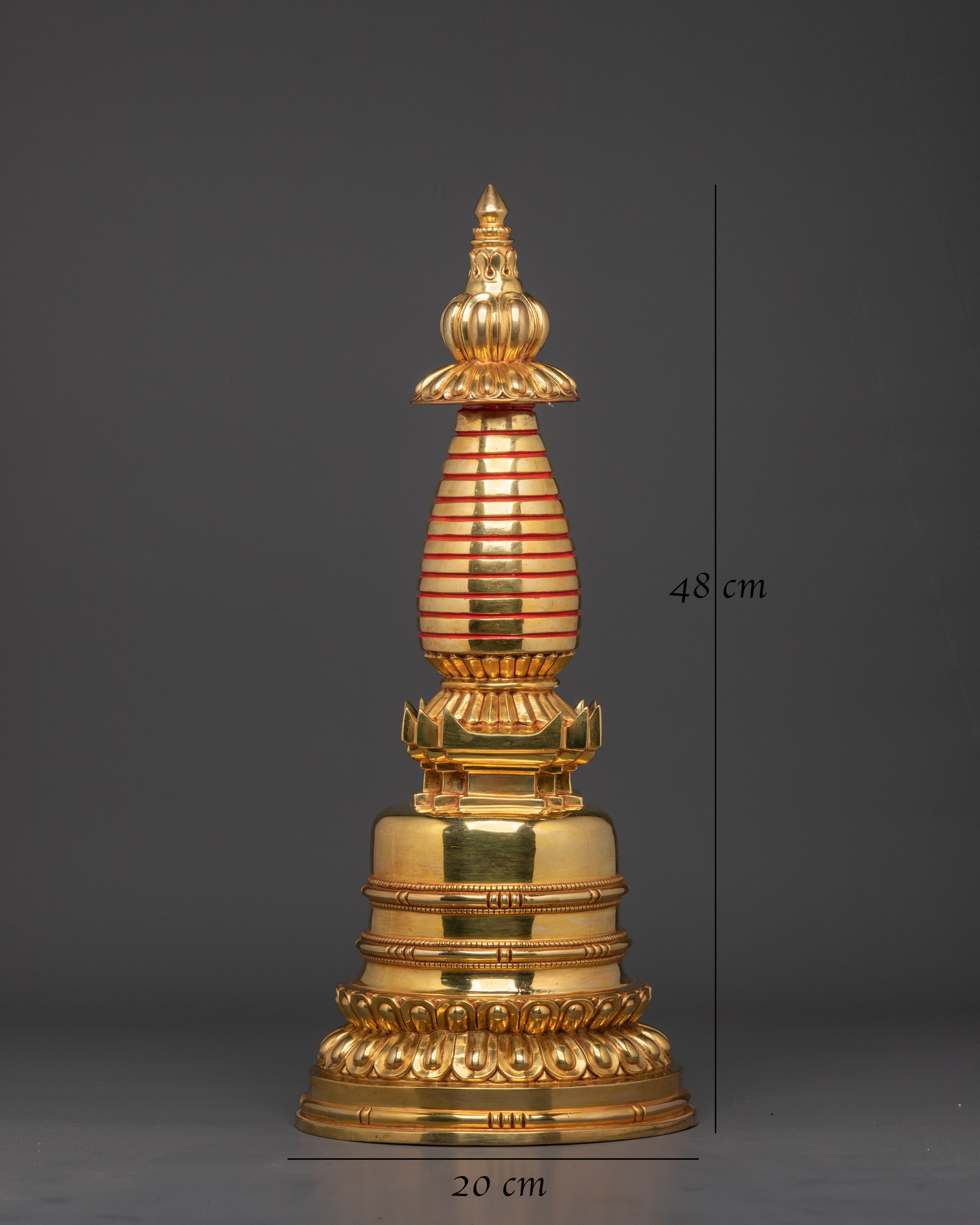 Golden Scared Stupa | Symbol of Enlightenment