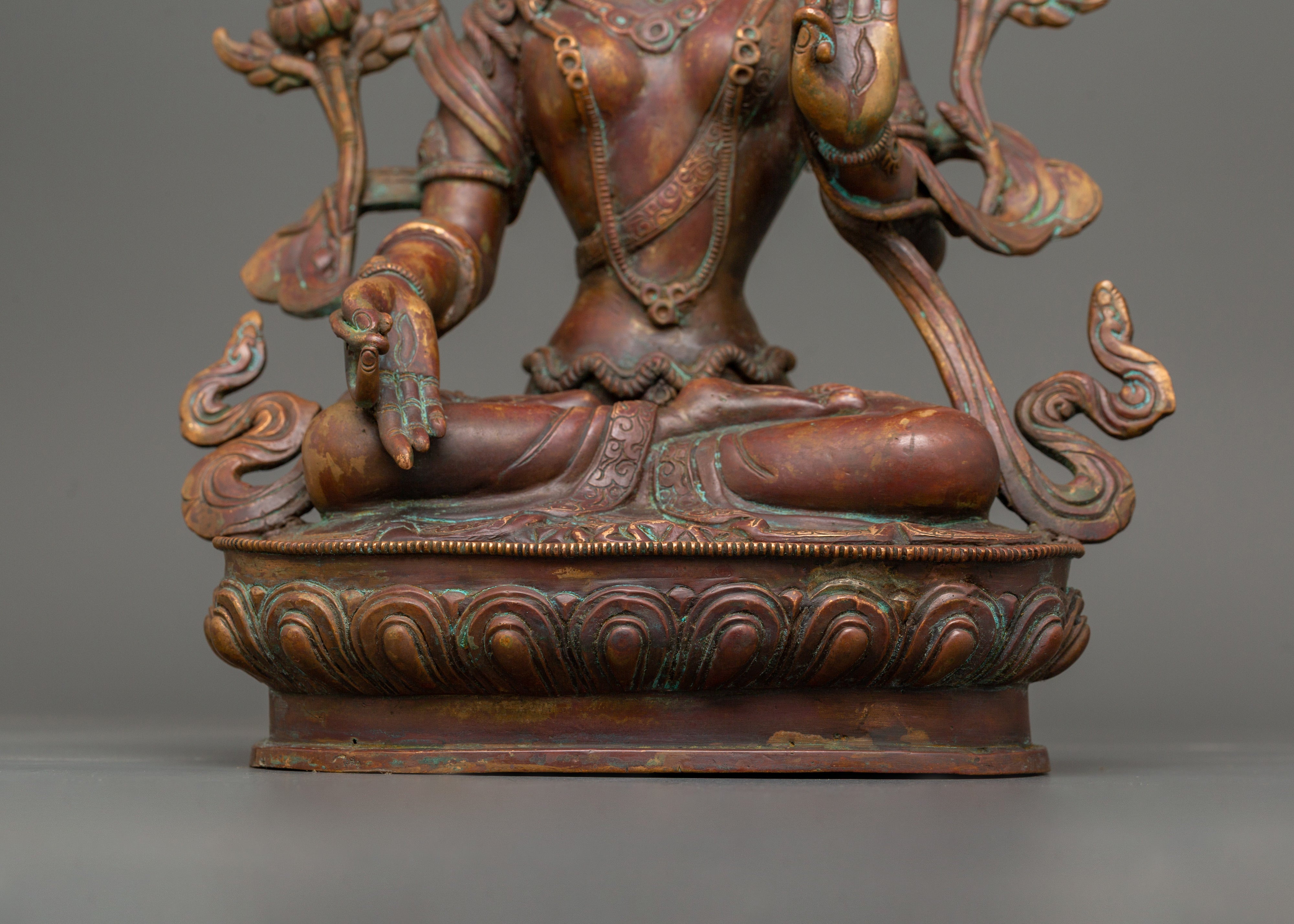 White Tara Statue for Shrine | Longevity and Compassion Art