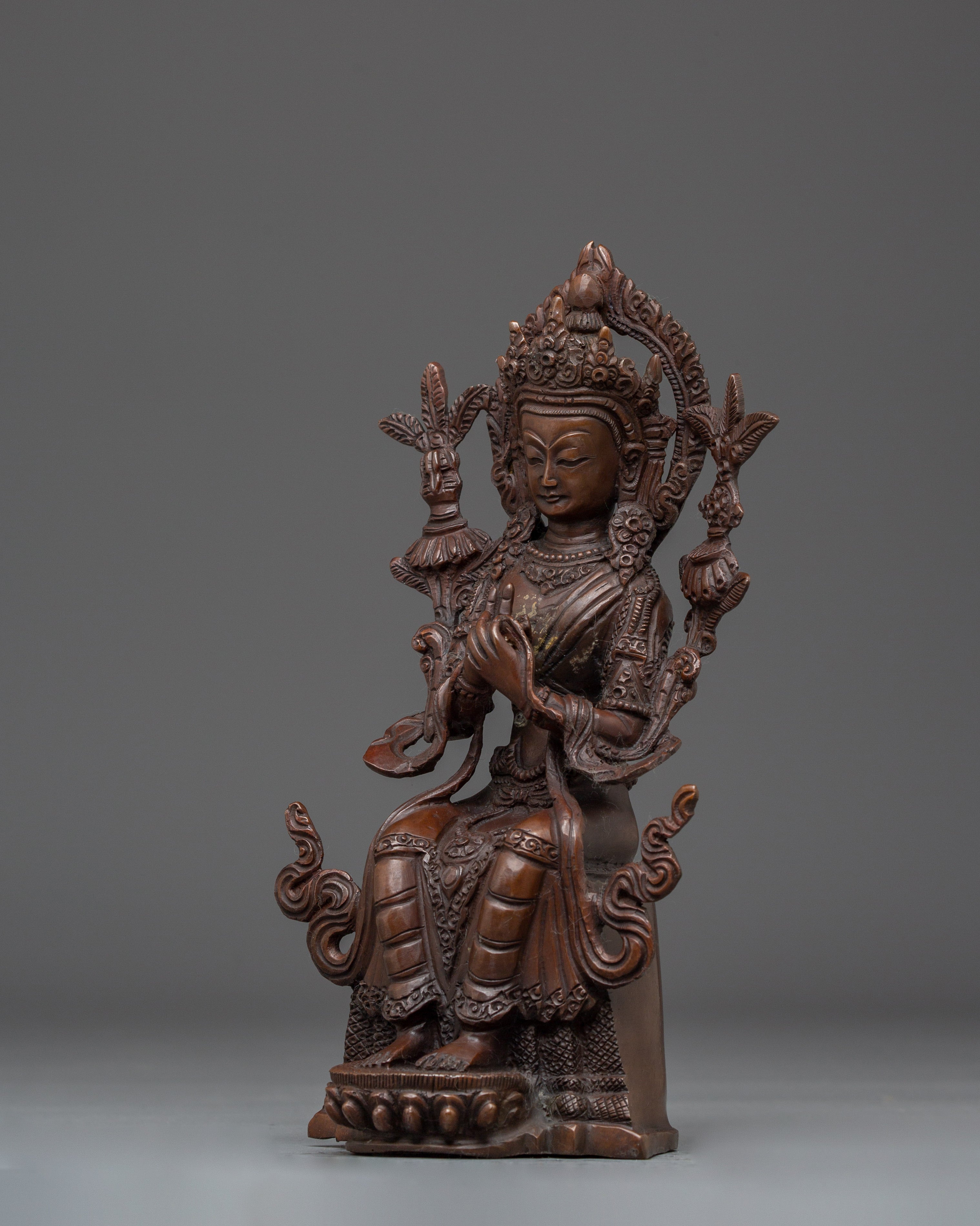 Future Buddha Maitreya Spiritual Statue | Buddhist Decor Artwork